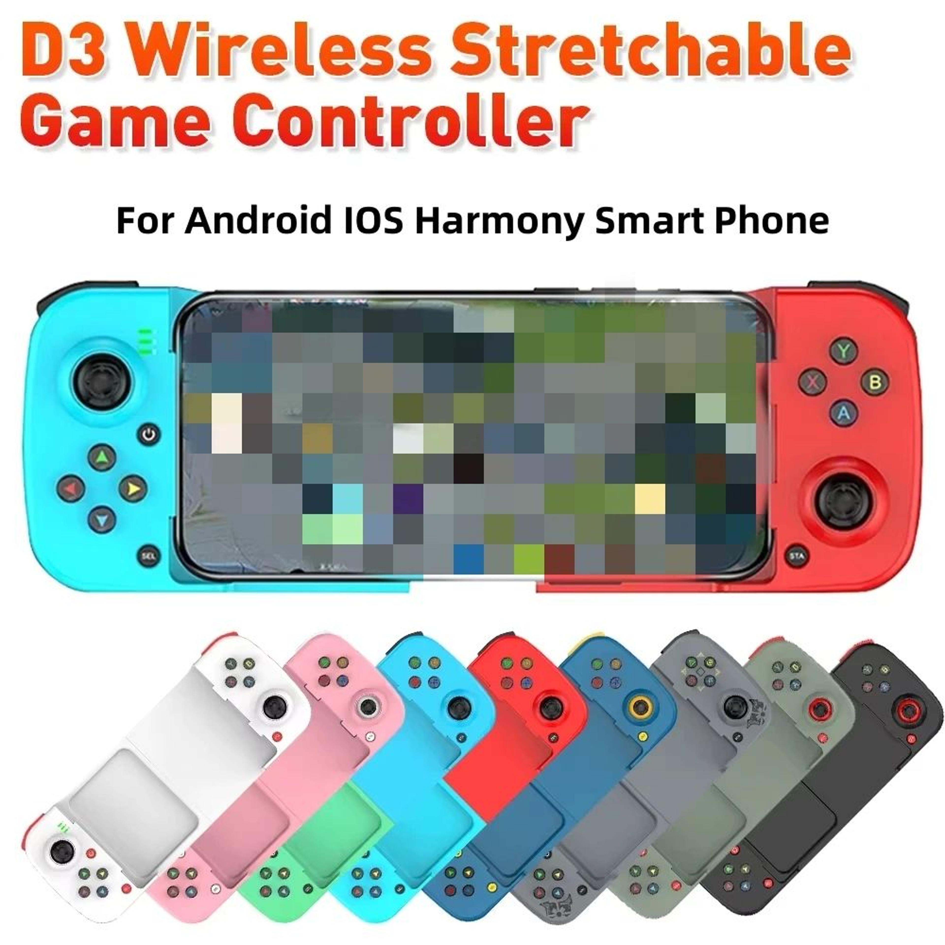 d3 pro wireless mobile game controller – bluetooth stretchable gamepad for android & ios