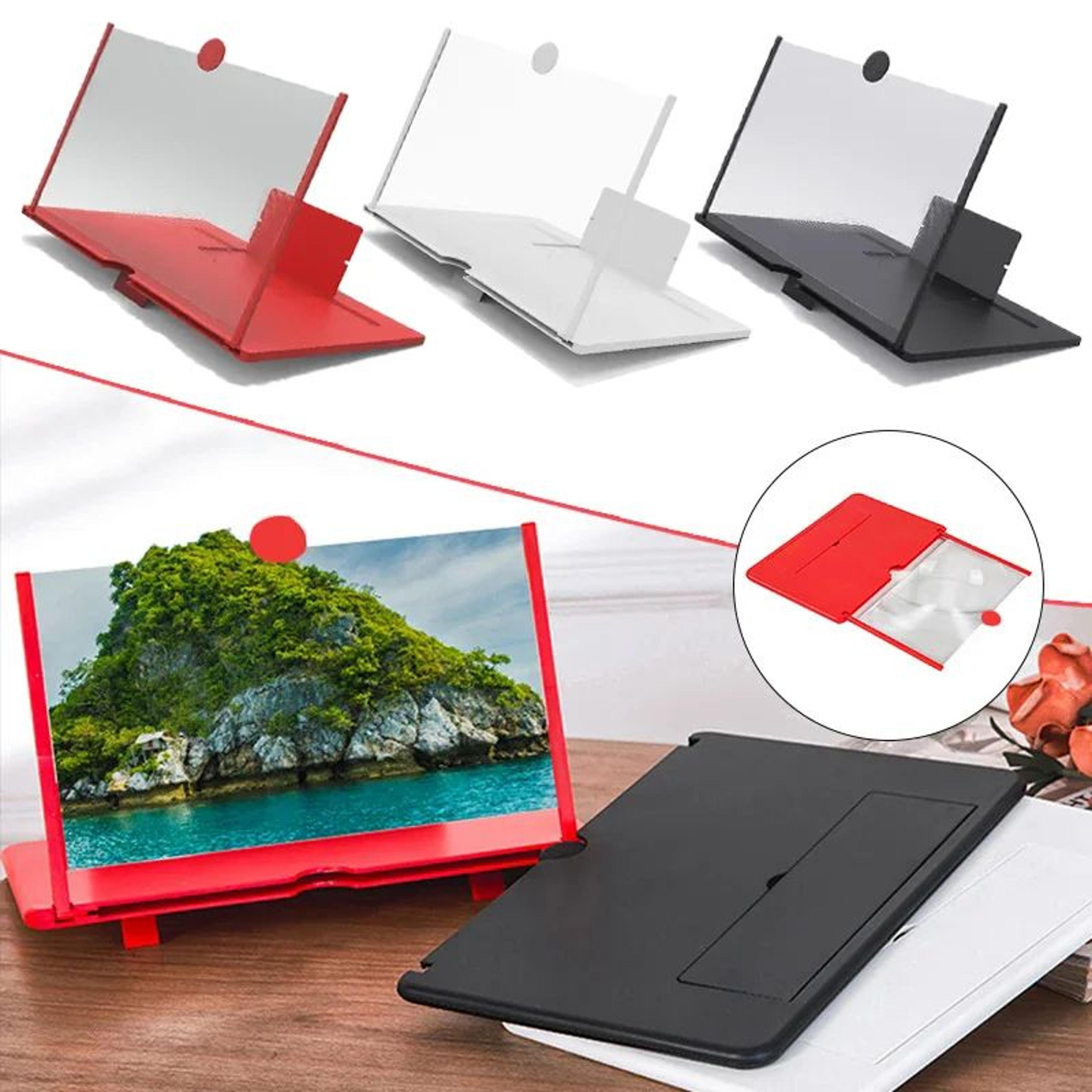 foldable mobile phone screen magnifier 12/10 inch – portable phone screen magnifier for movies & videos