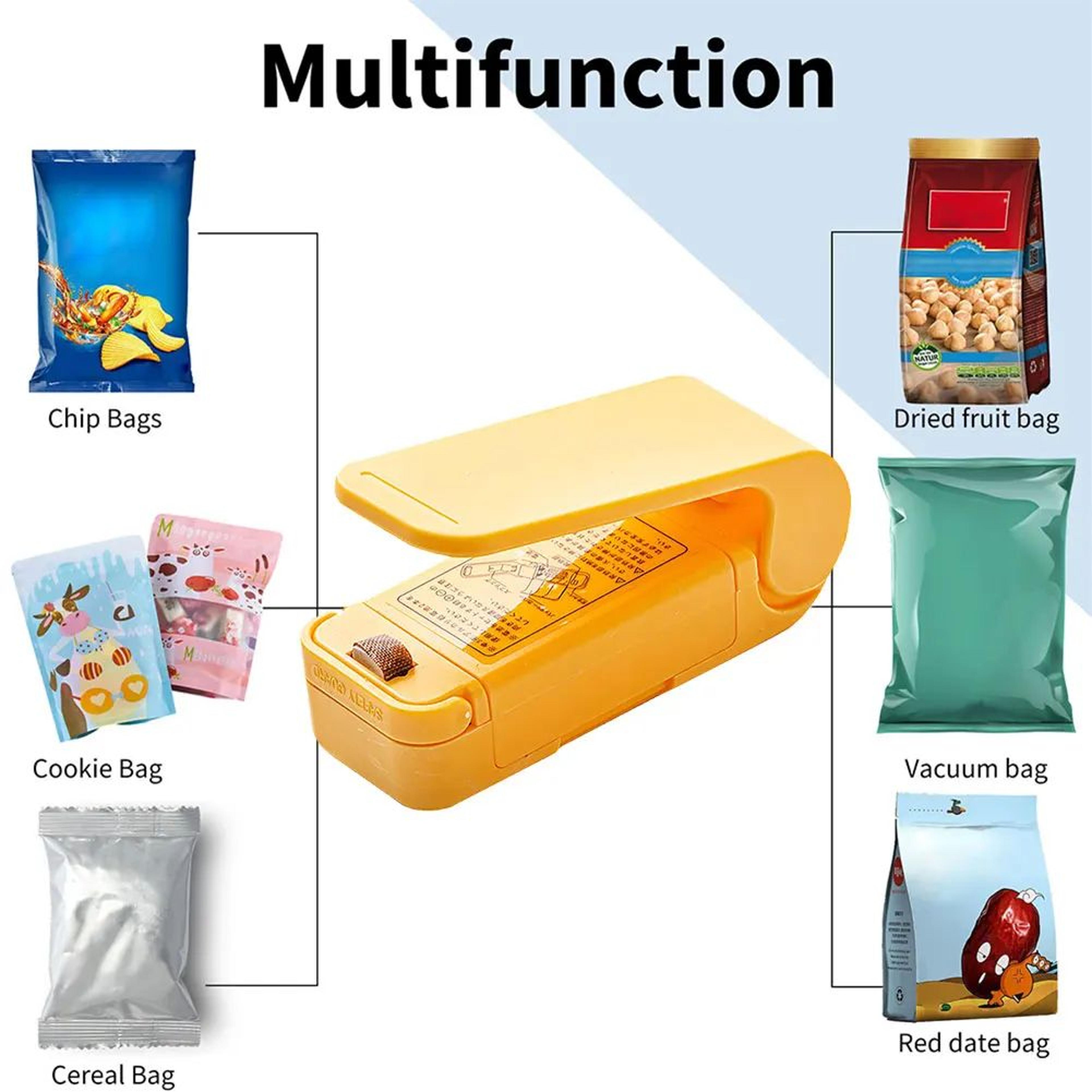 portable mini heat bag sealer for food storage & snack bags
