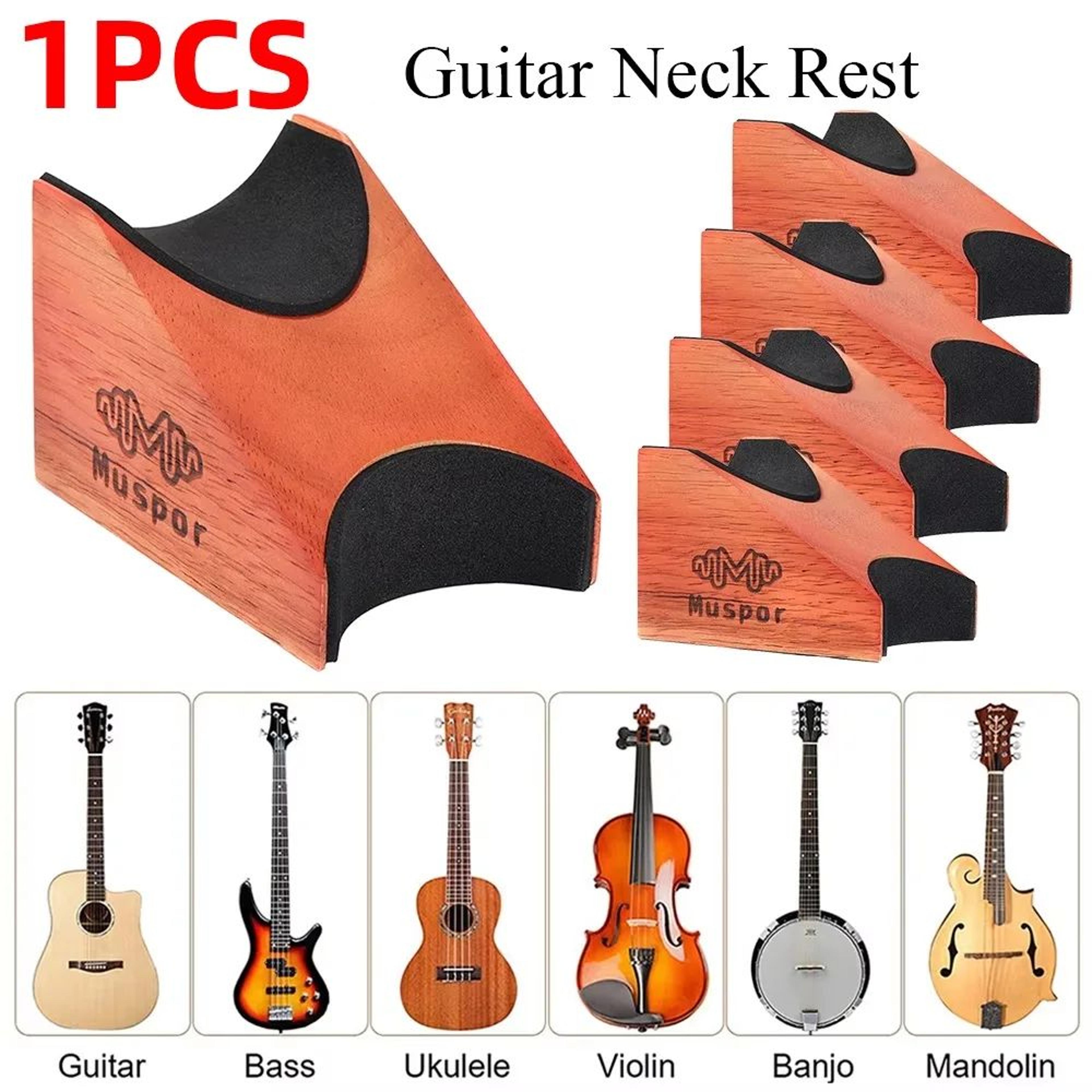 professional guitar neck rest support pillow for acoustic, electric & bass guitar repair and maintenance