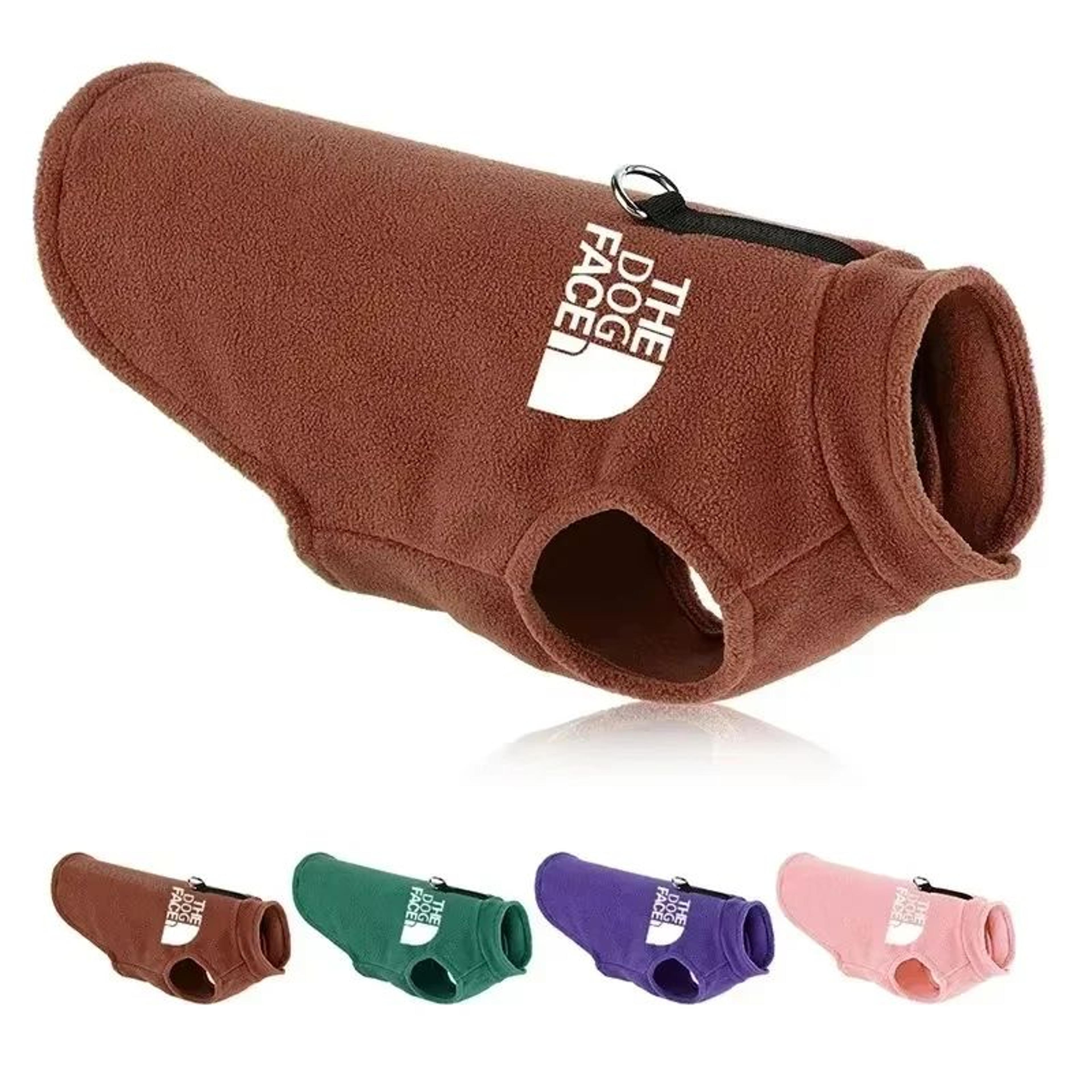 cozyguard fleece dog sweater – warm winter pet clothing for small breeds