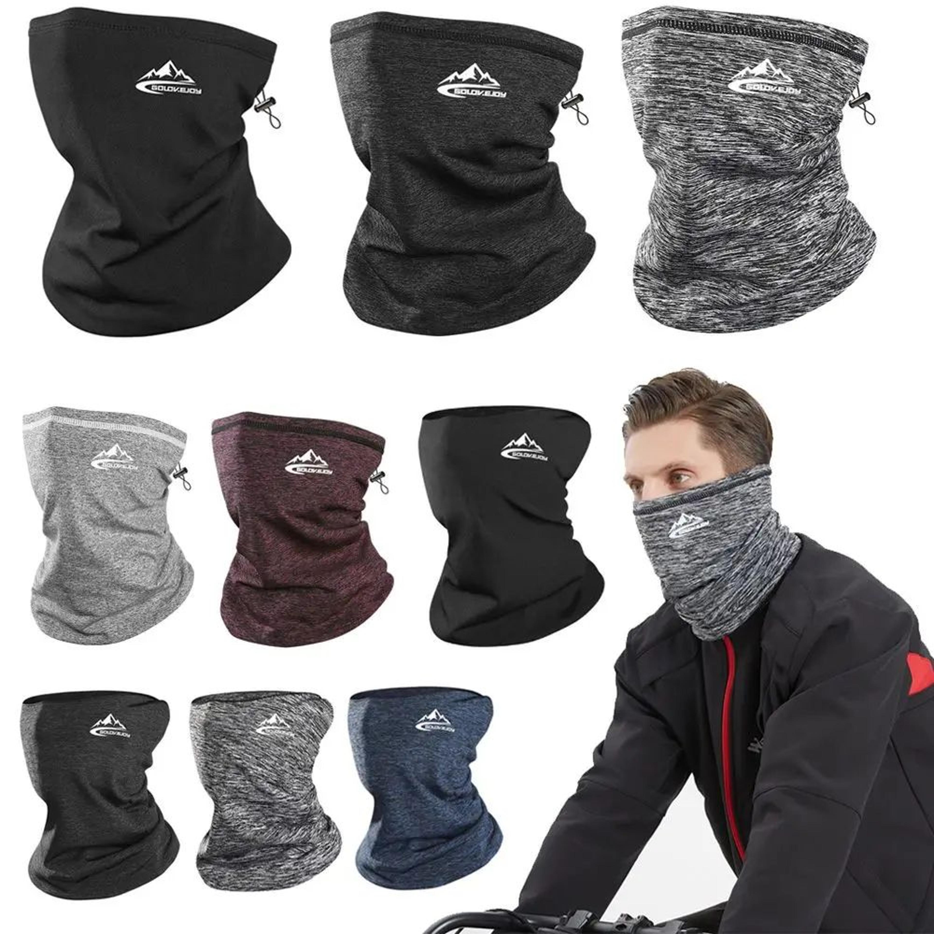 thermal fleece winter neck warmer neck gaiter for cycling, running & outdoor sports