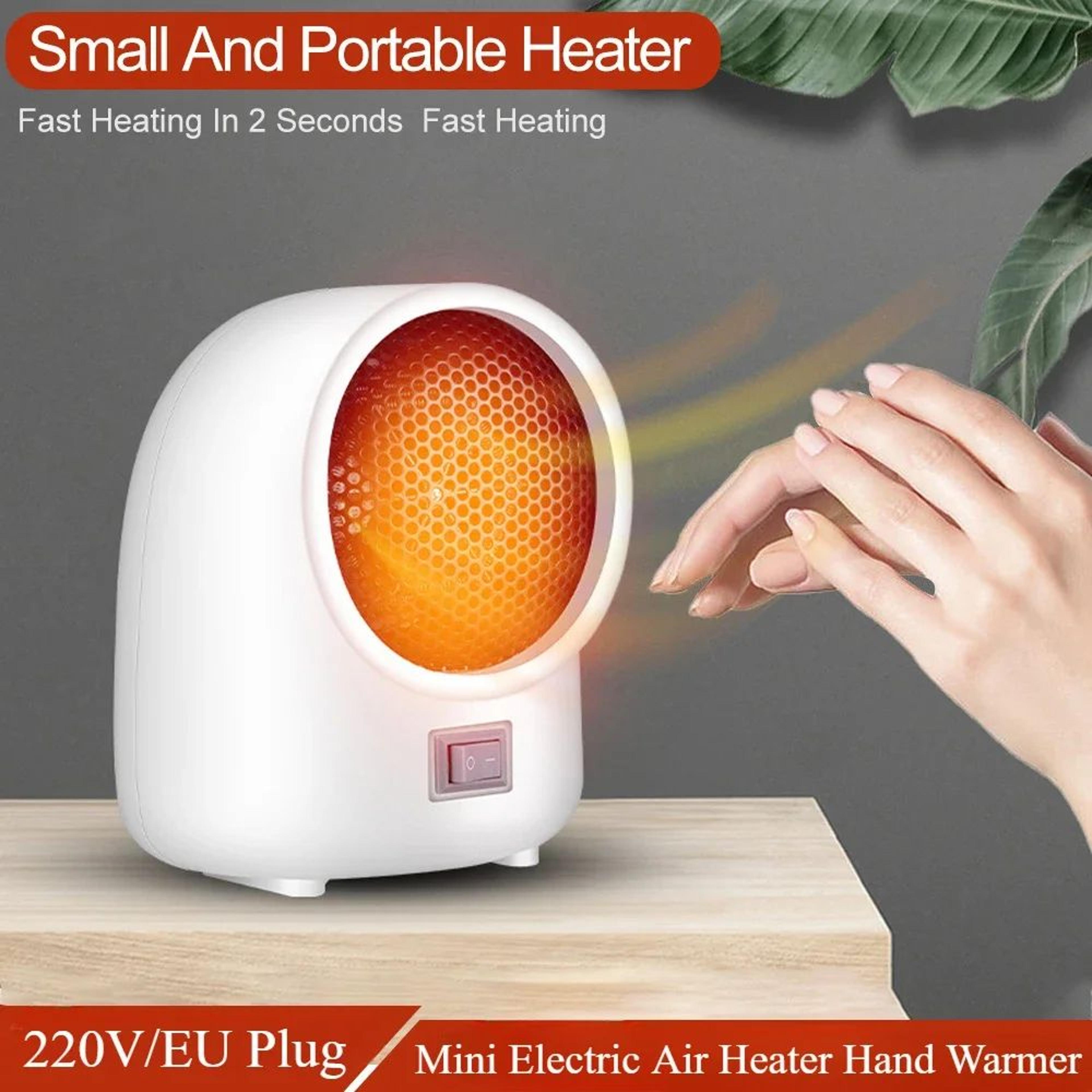 fastheat mini space heater 220v – portable electric desktop heater for home & office