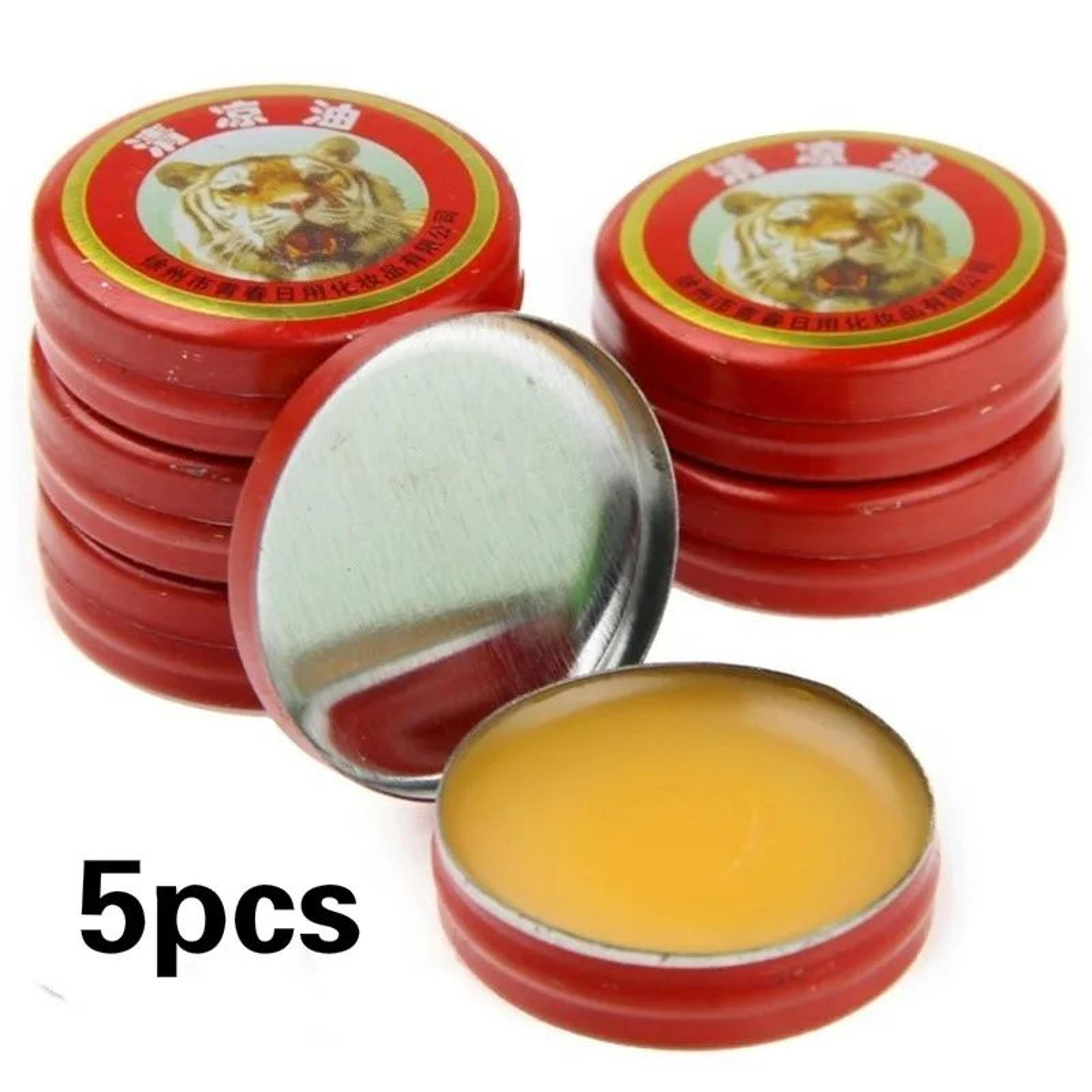 tiger balm essential oil plaster patches (5-pack) - headache & cold relief, mosquito defense