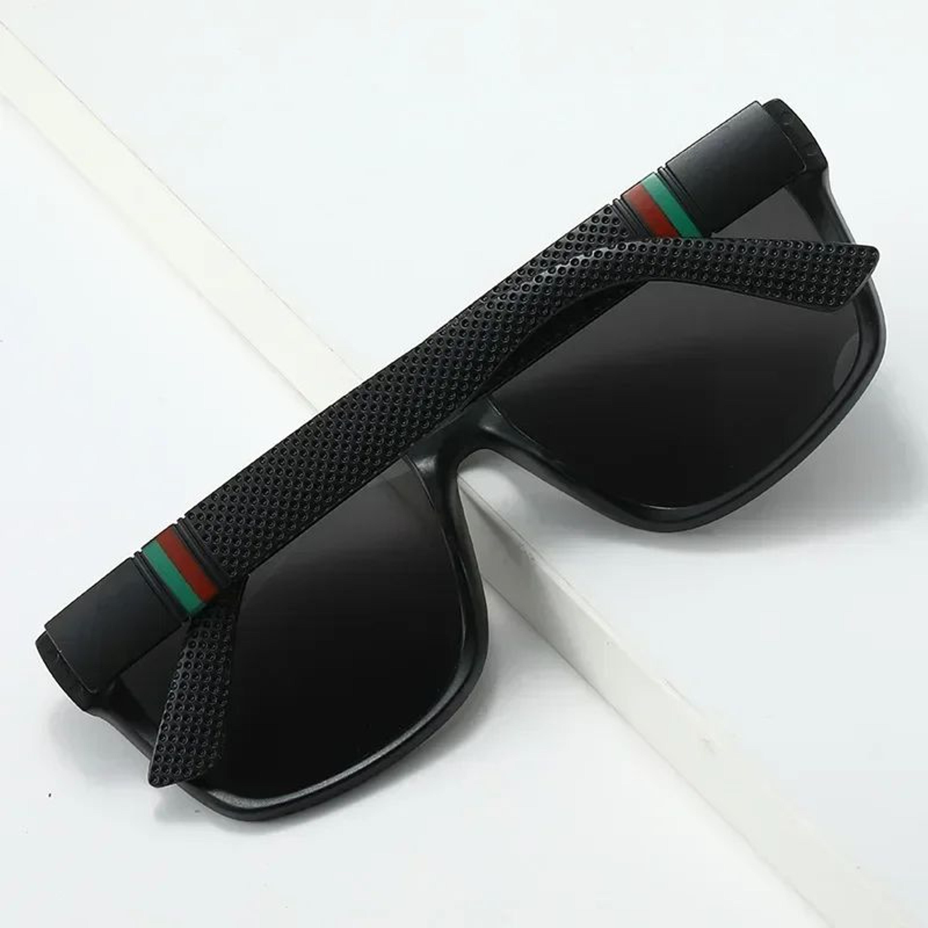 oversized polarized vintage square sunglasses uv400 - luxury driving & travel shades (unisex)