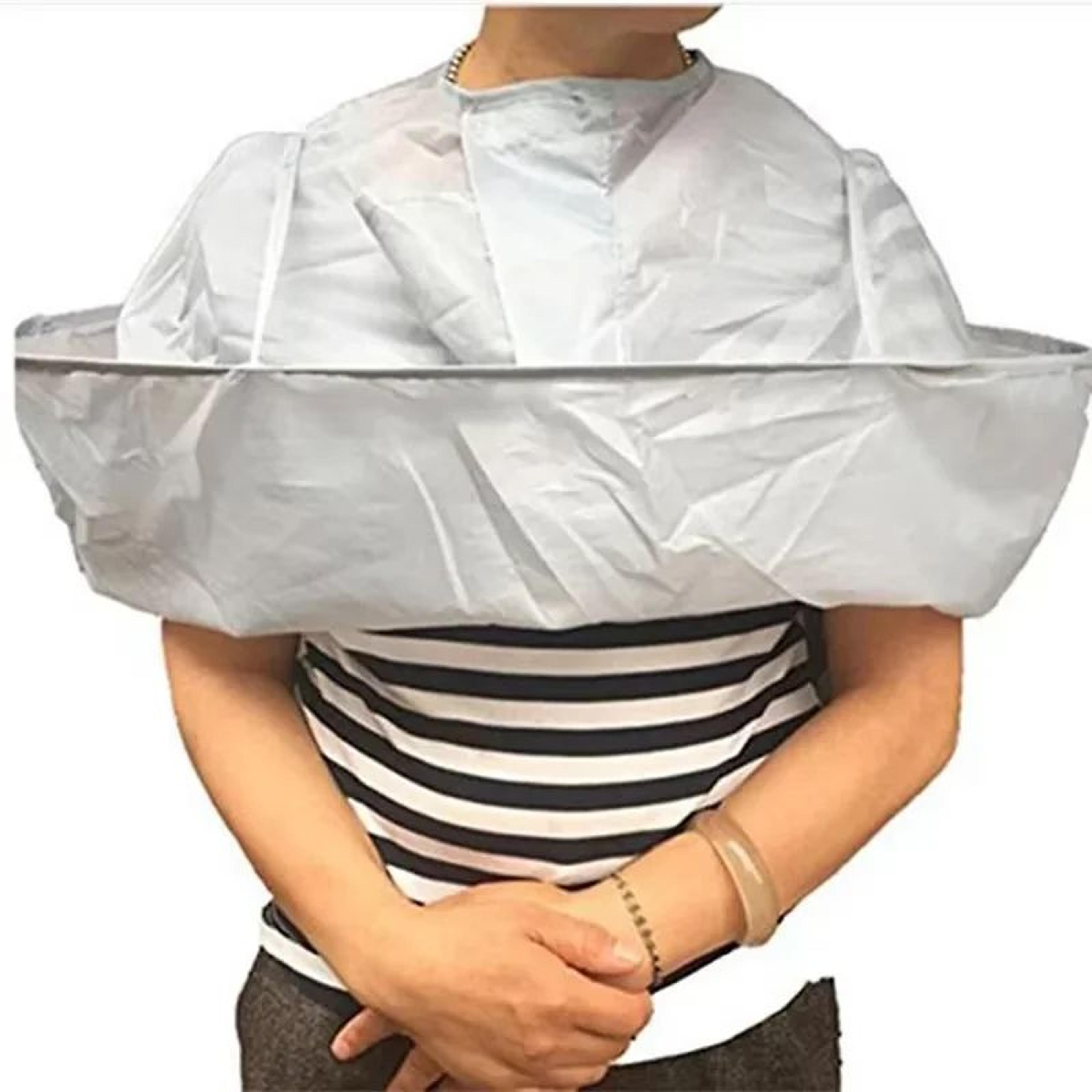 umbrella hair cutting cape – foldable haircut umbrella cape for mess-free home & barber use