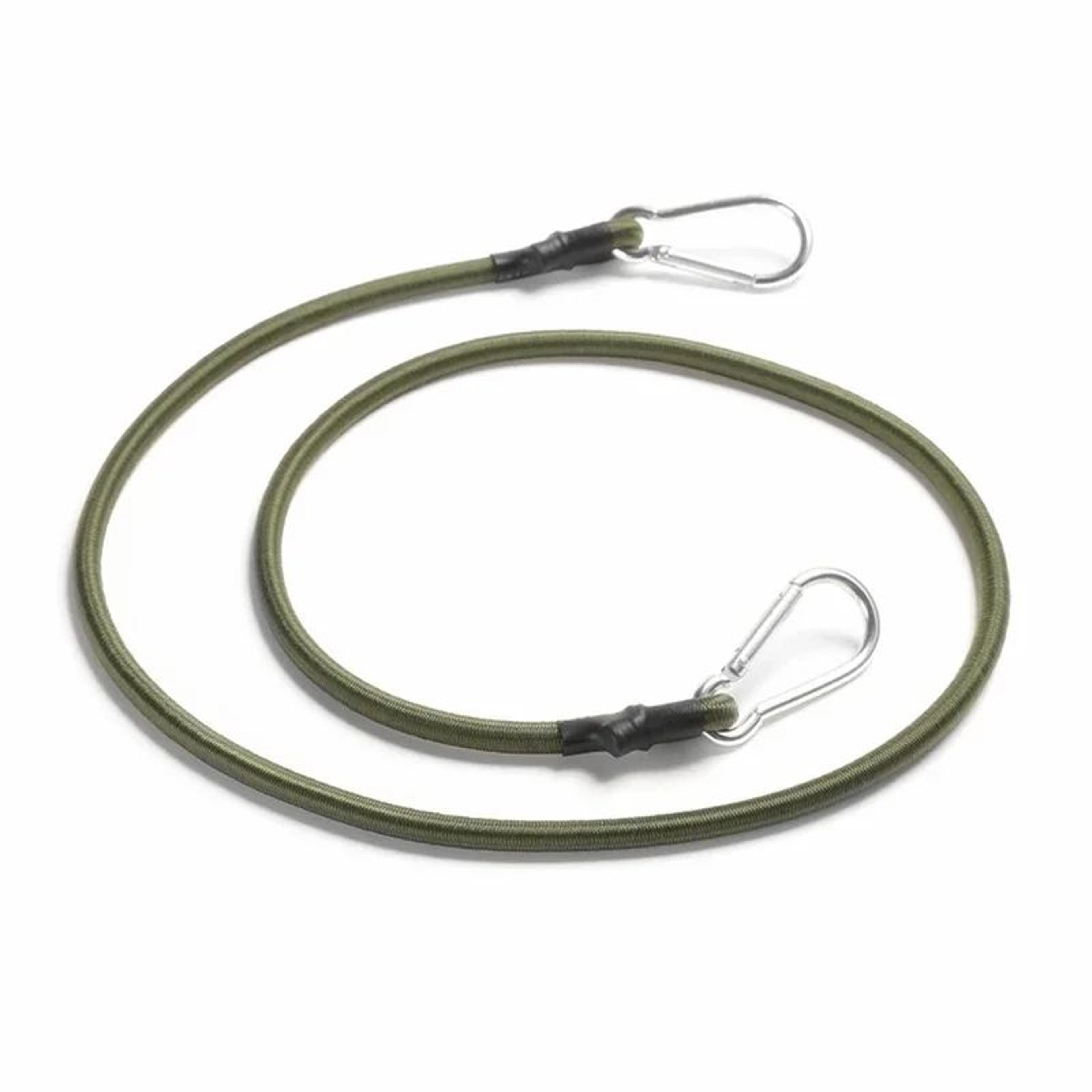 heavy duty carabiner bungee cord tie-down straps for kayak, camping & cargo