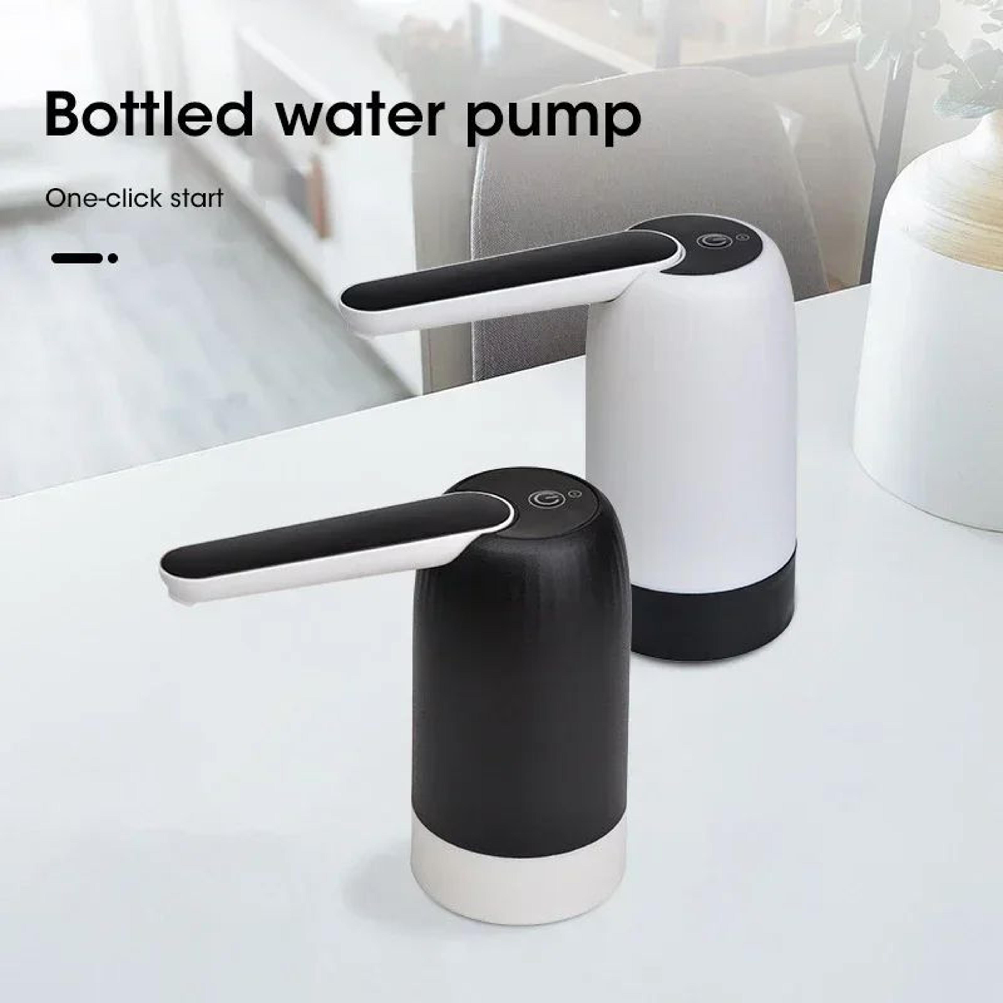 electric usb rechargeable water bottle pump dispenser – portable automatic drinking water pump