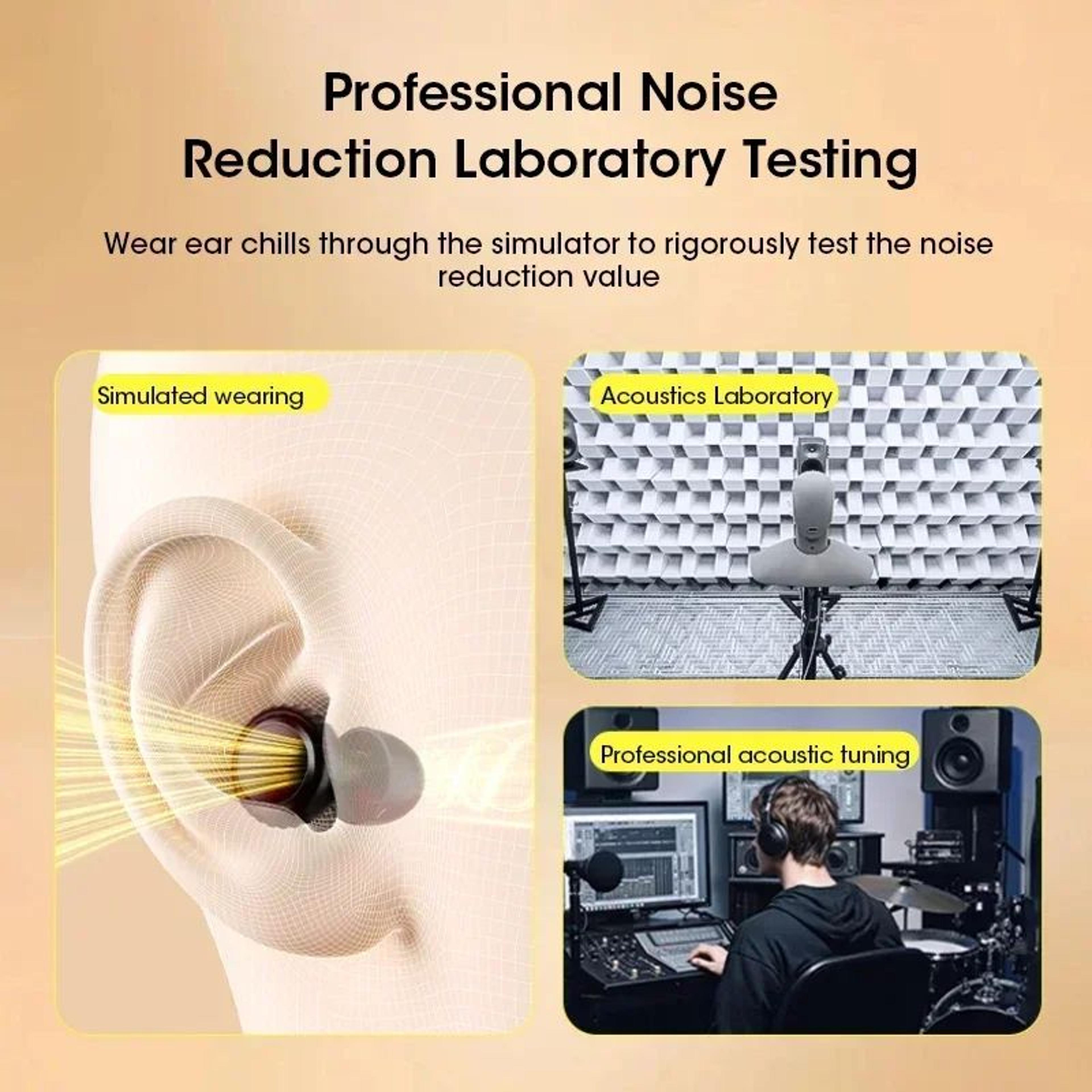 softfit reusable silicone earplugs for sleeping, studying & travel - comfortable noise blocking ear protection