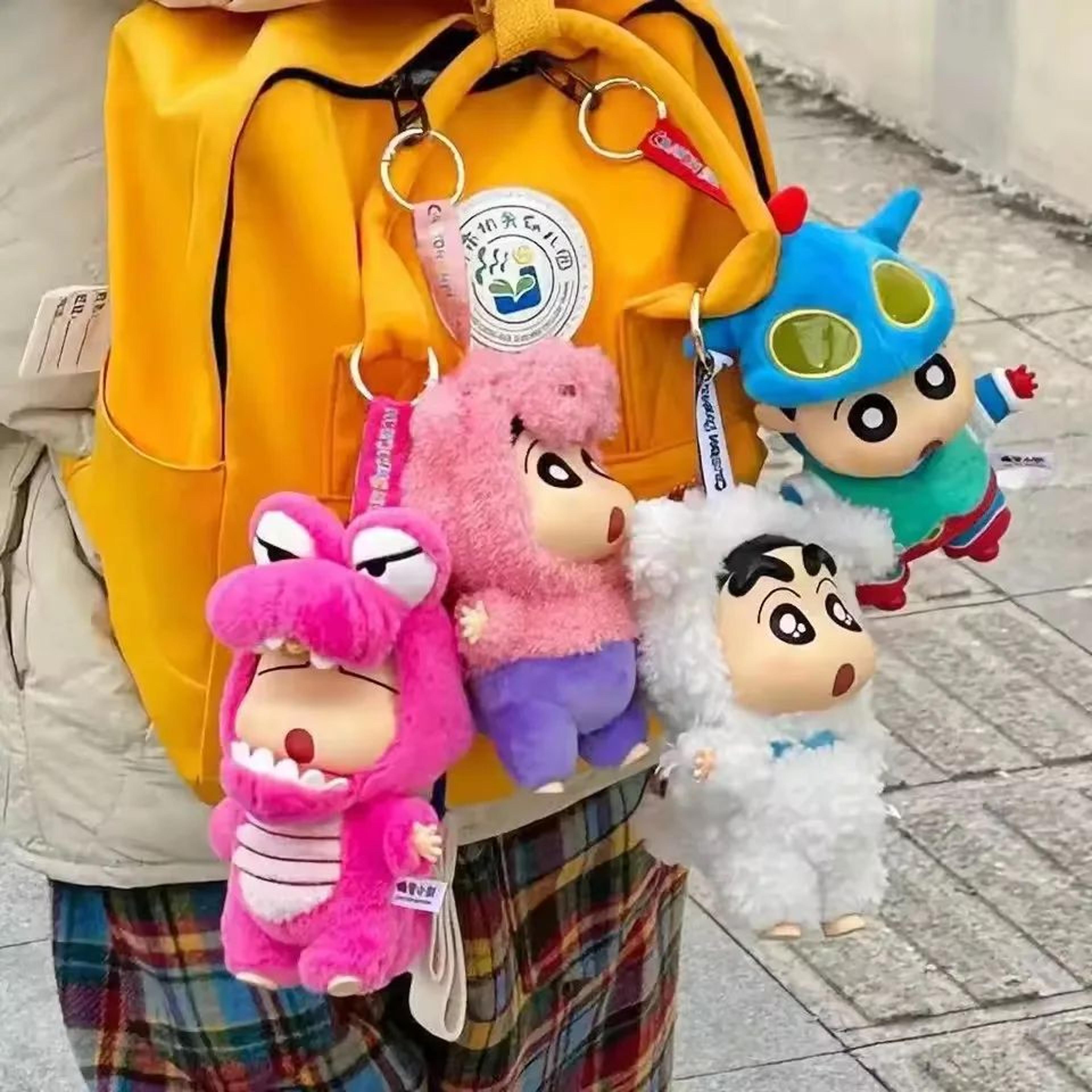 crayon shin-chan blind box party outfit figure – anime mystery box collectible toy