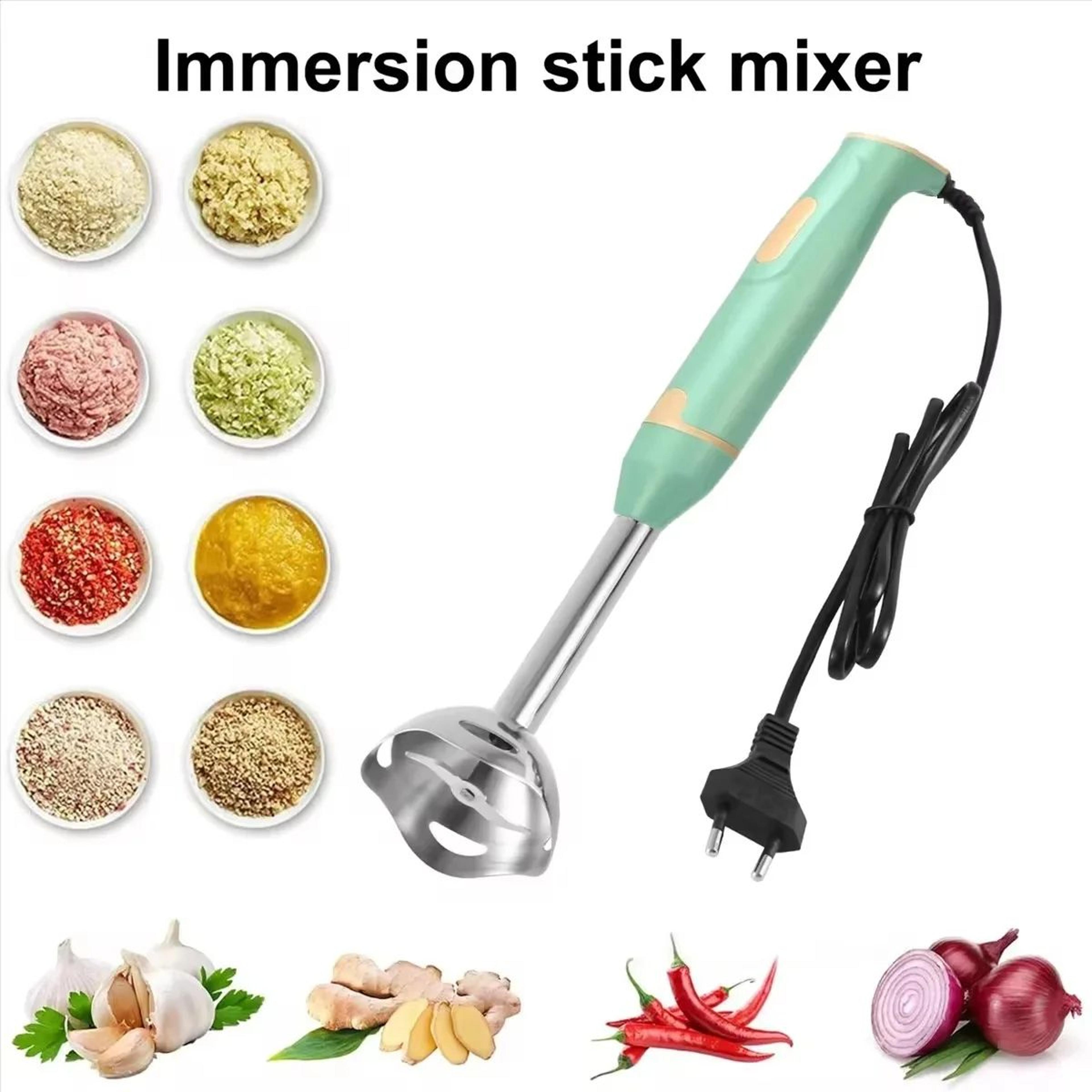 immersion hand blender stick mixer – electric handheld blender for smoothies, soups & baby foo
