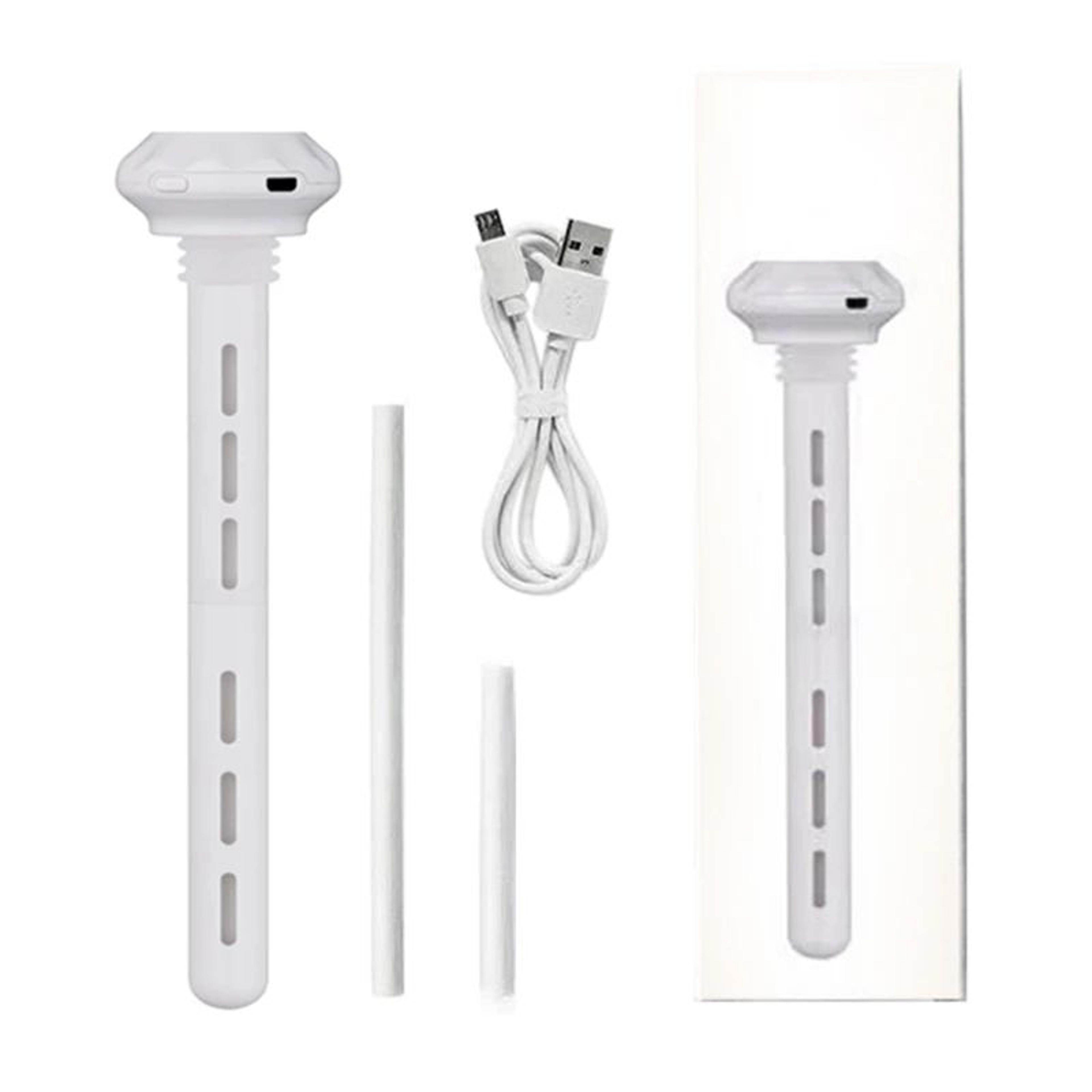 auto-quiet usb car humidifier - portable cool mist mini humidifier for desk & travel