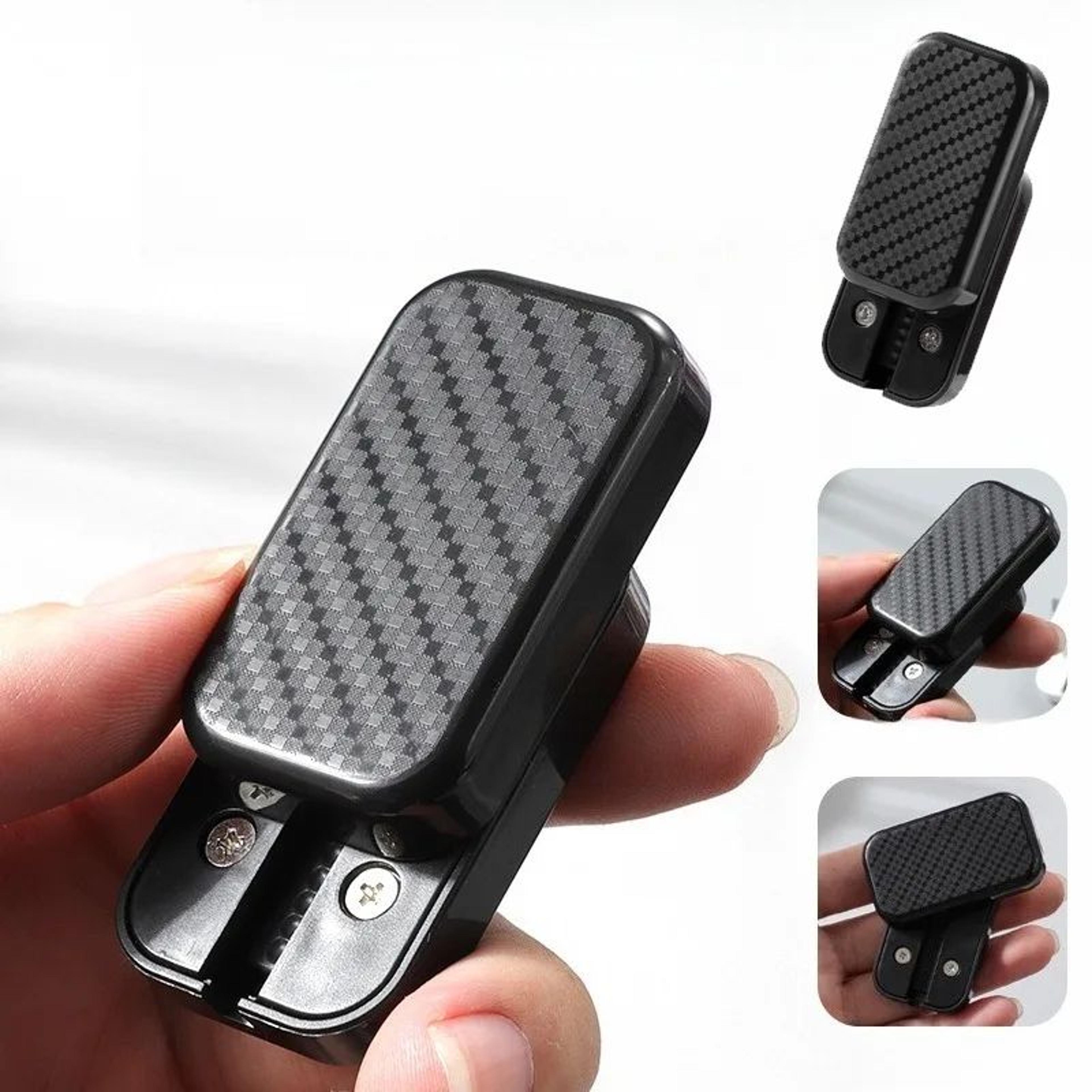 infinite-position edc card push fidget gyroscope – metal stress relief spinner for focus & calm