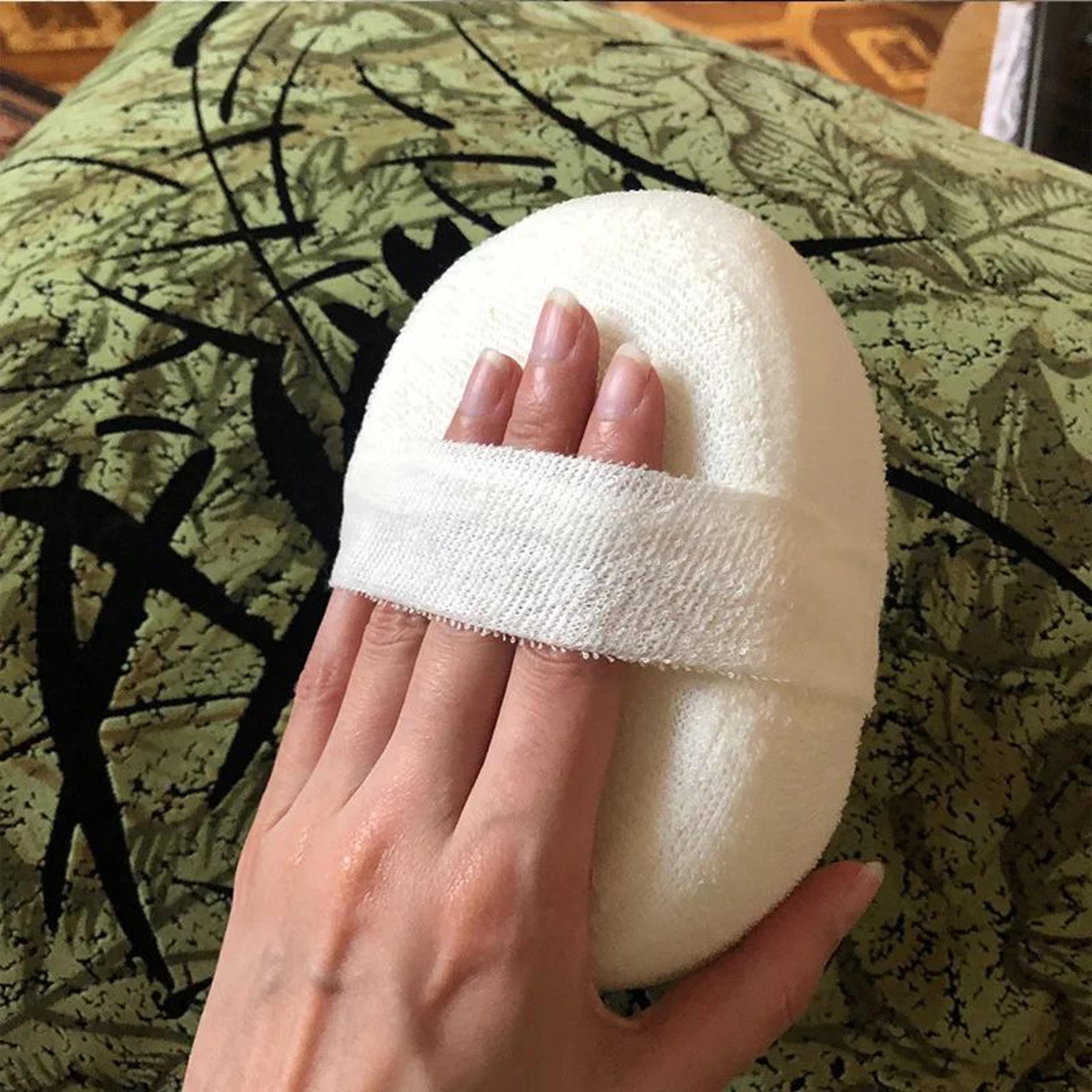thick exfoliating bath towel back scrubber, deep-clean mesh shower towel for smooth skin