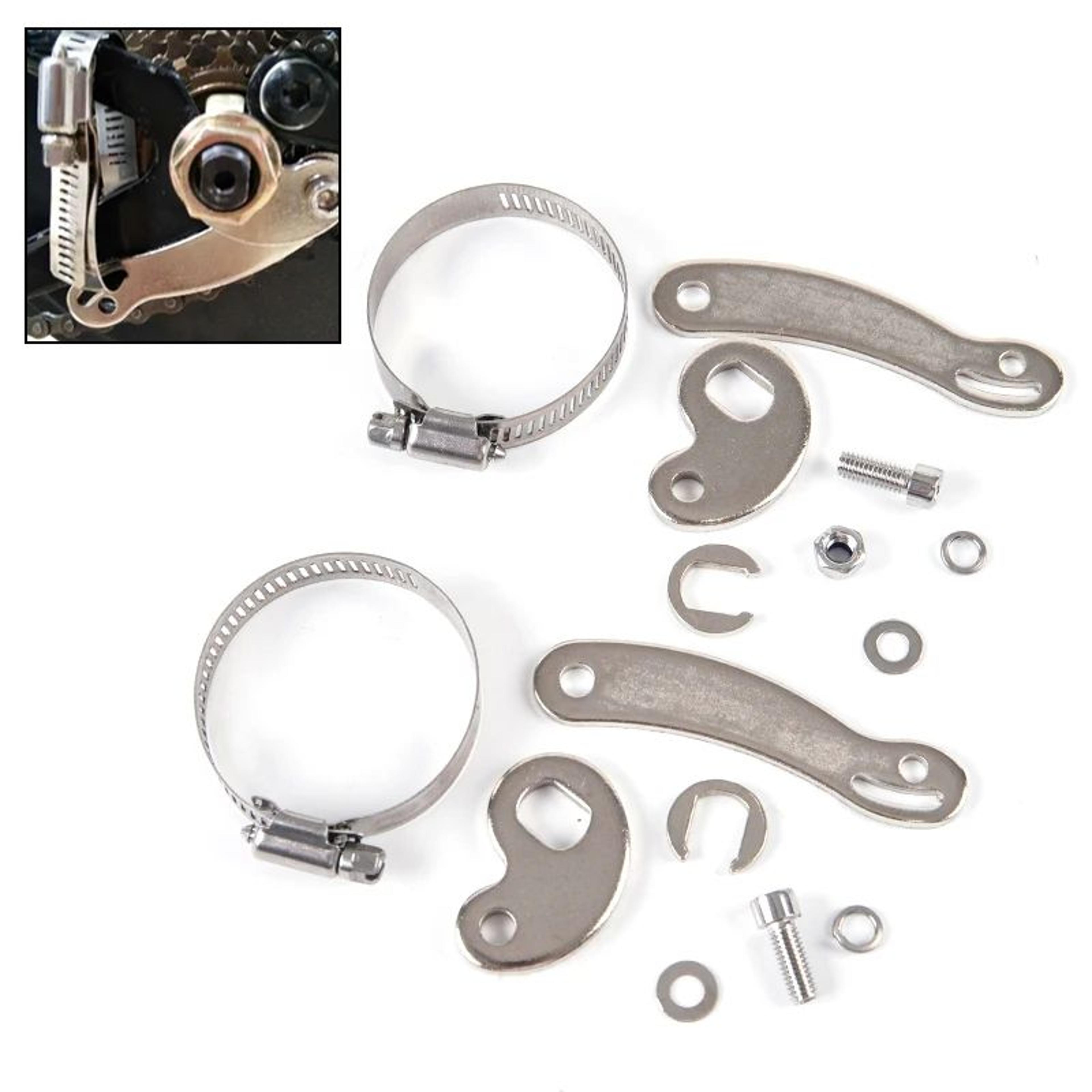 universal e-bike torque arm kit for front or rear hub motors – dropout protector safety upgrade