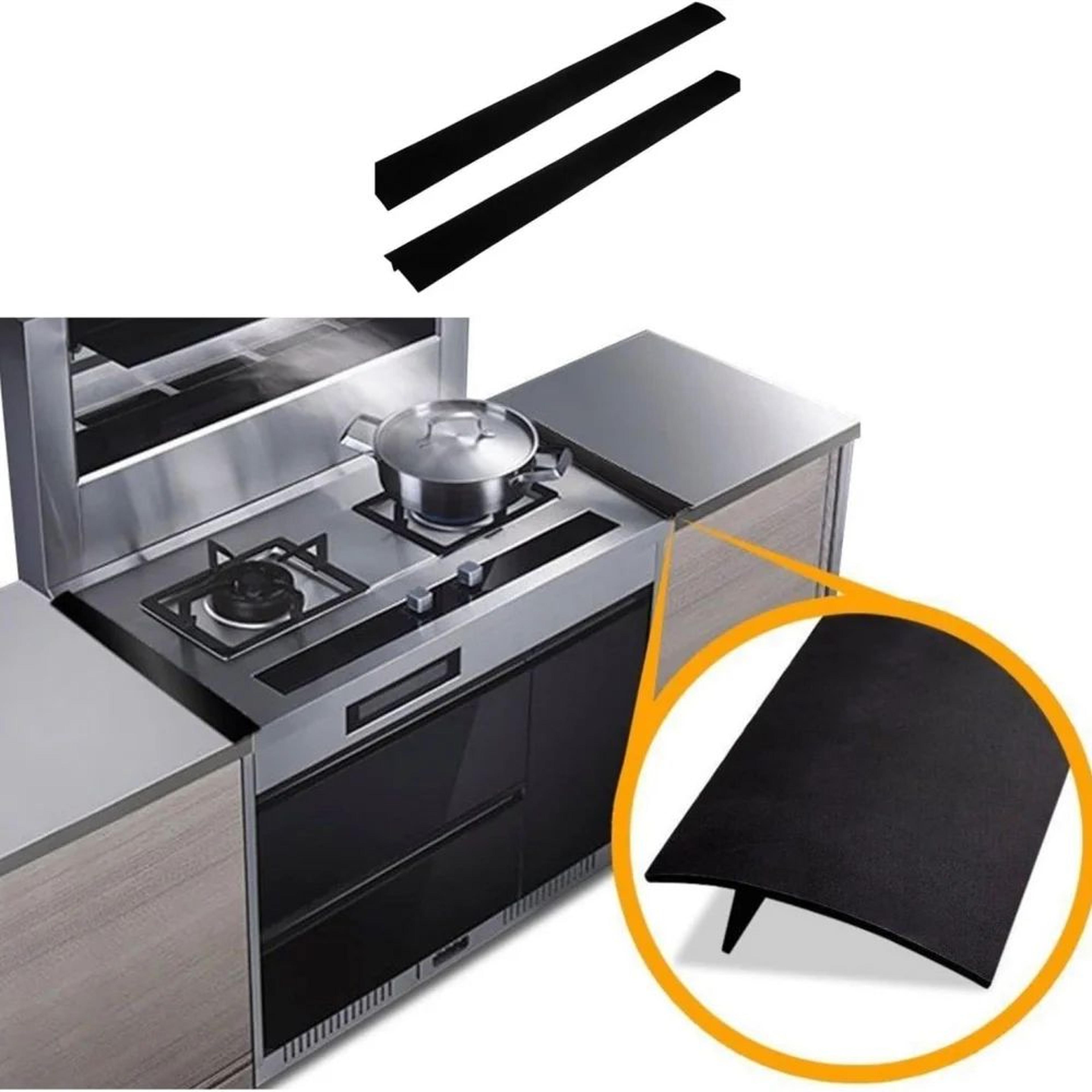 heat-resistant silicone stove gap cover strip – flexible silicone stove gap filler for a cleaner, sealed countertop