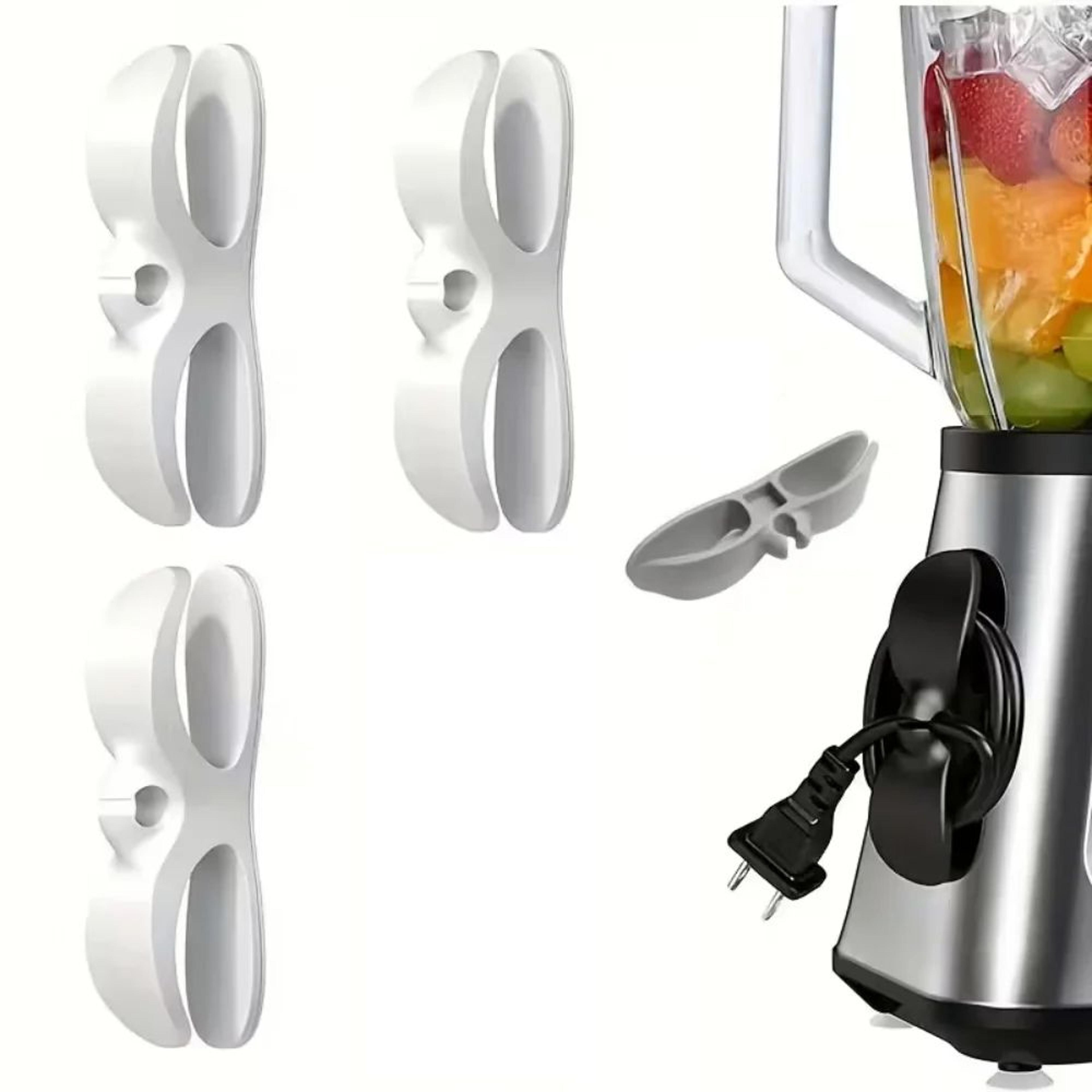 universal kitchen appliance cord organizer clips – heat-resistant wire straightener & fixer (3-pack)