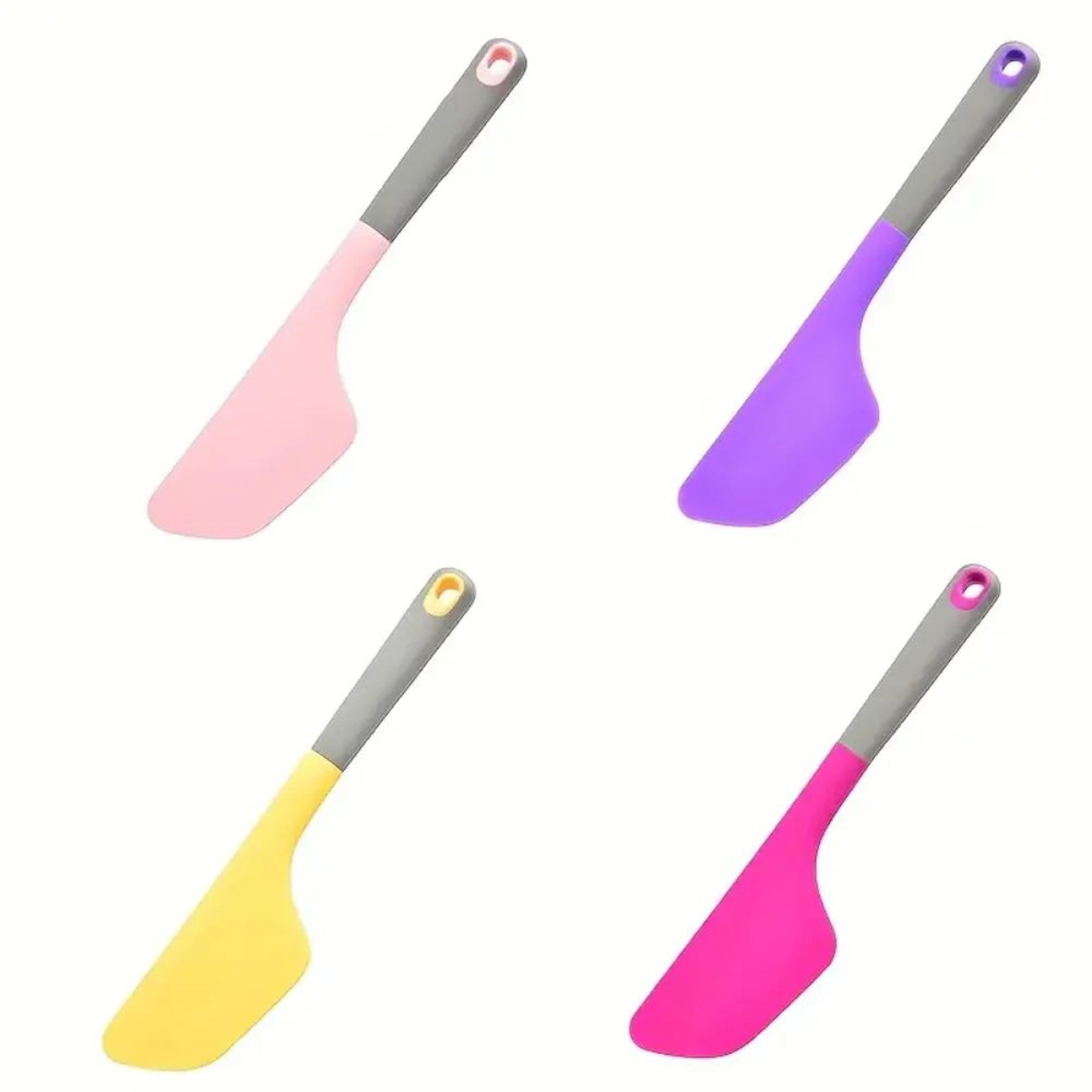 silicone omelette flip & fold spatula for perfect eggs and crepes