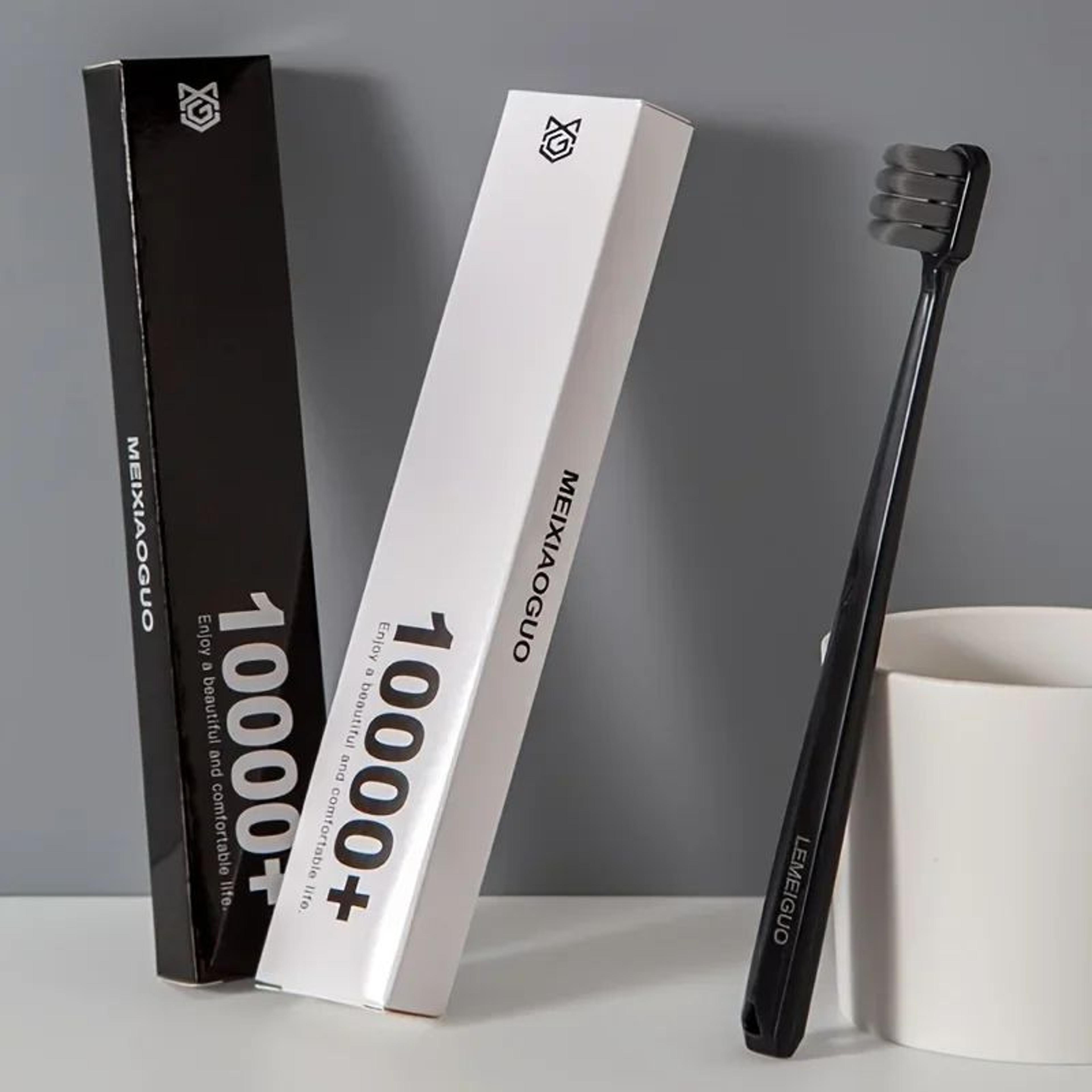 ultra-soft nano bristle toothbrush for sensitive teeth
