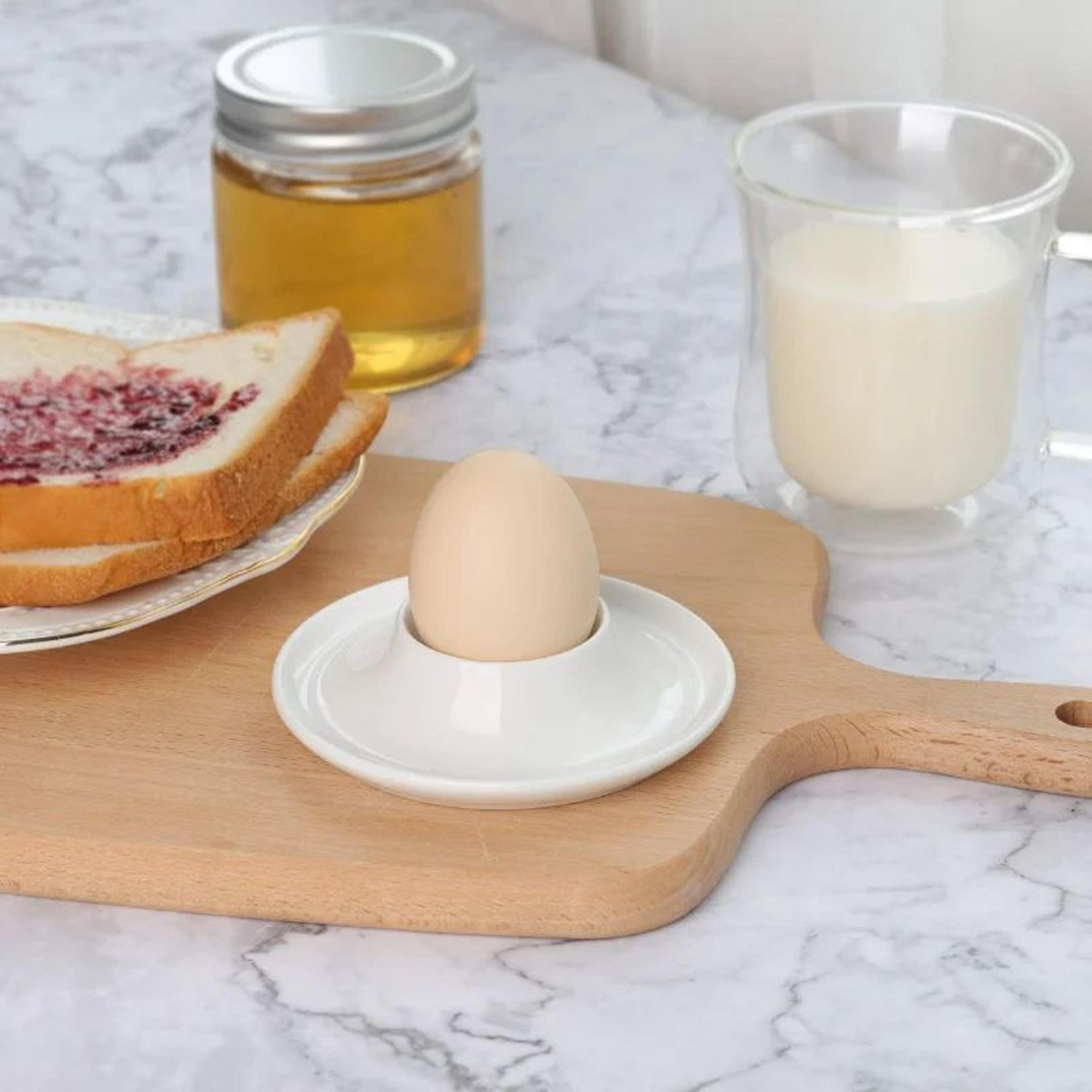 34-grid egg holder for refrigerator with lid - clear egg storage container anti-slip tray