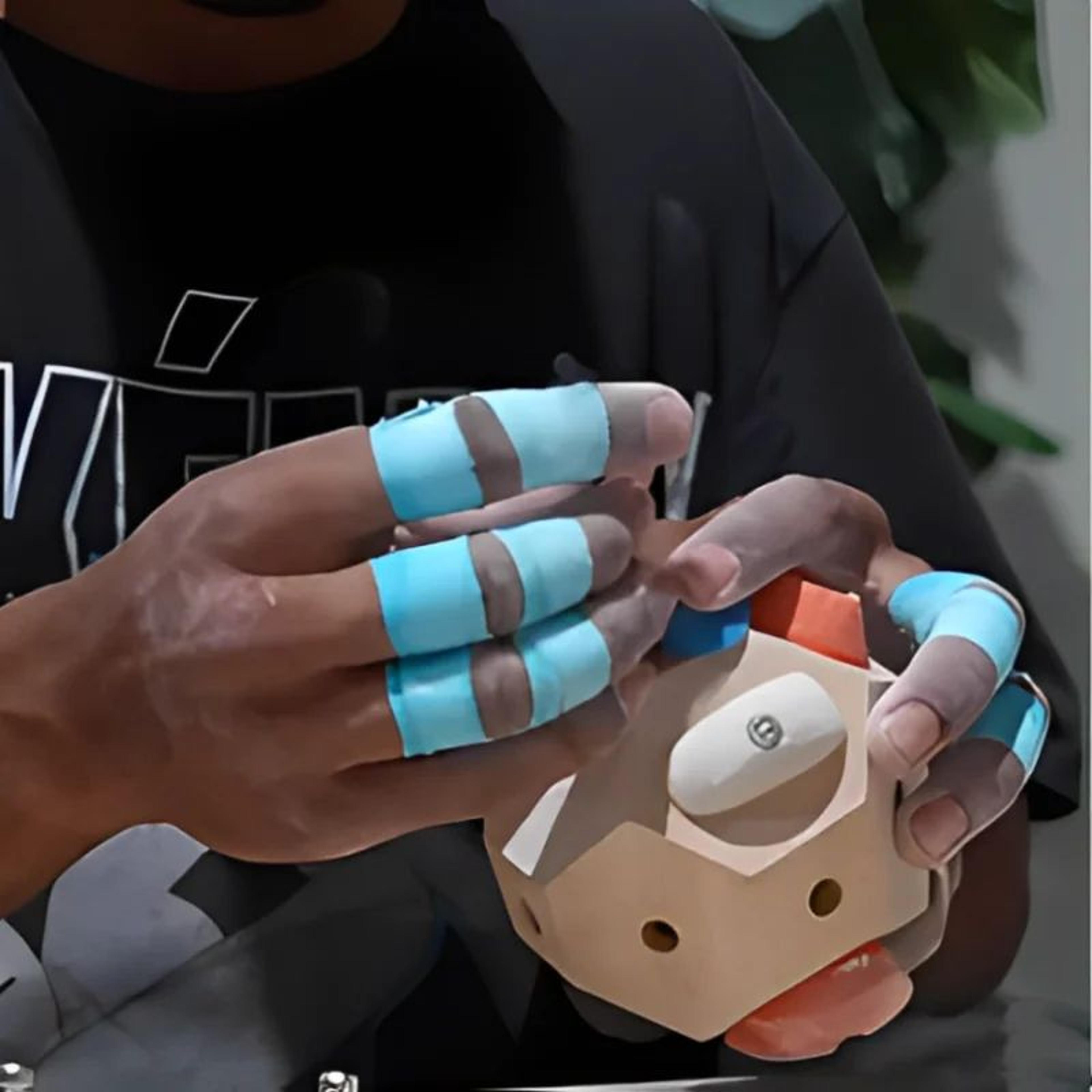 boulder block handheld climbing finger strength trainer - customizable bouldering training tool for grip precision