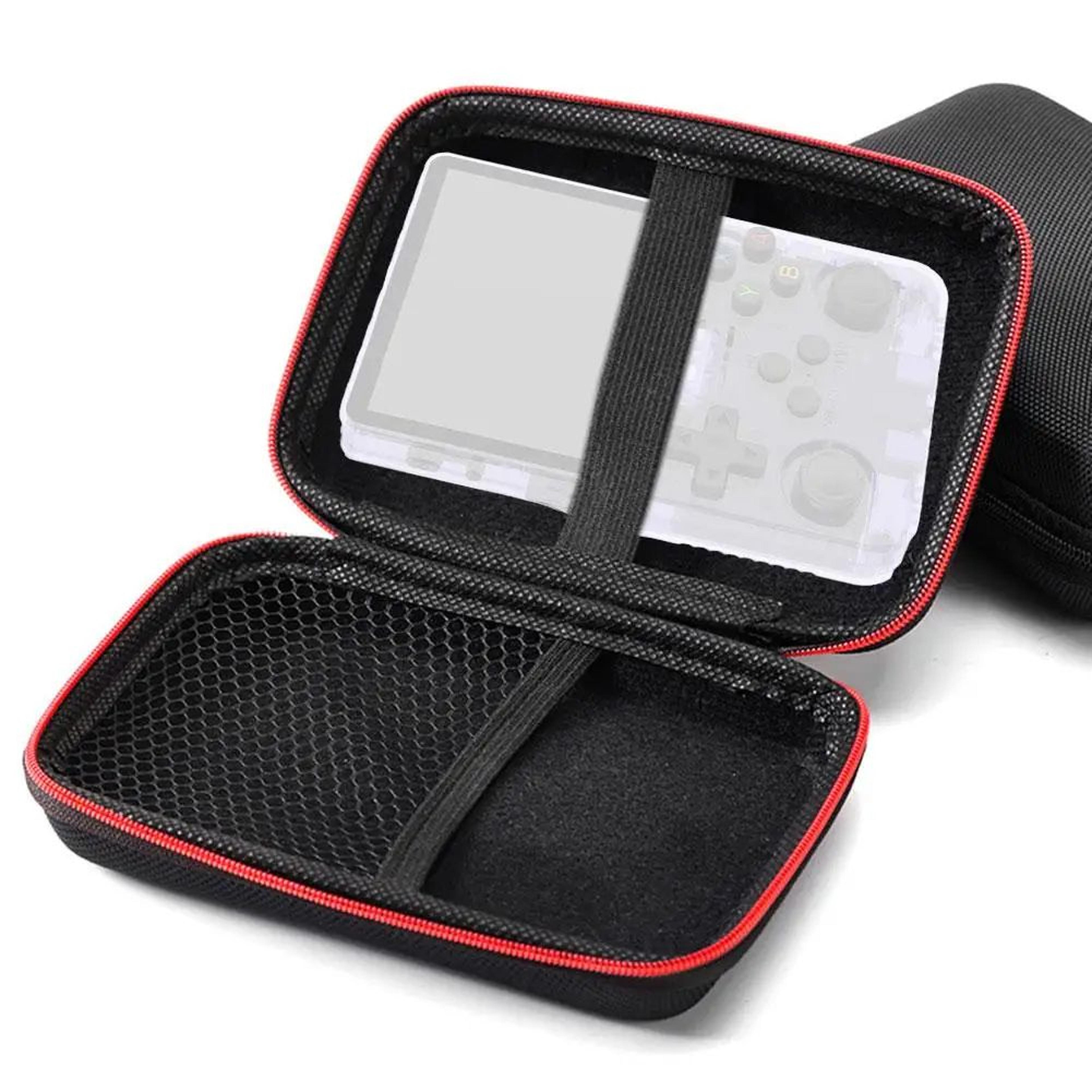 r36s/r35s r36s carrying case eva hard shell travel bag with mesh pocket, shockproof scratch-safe protection