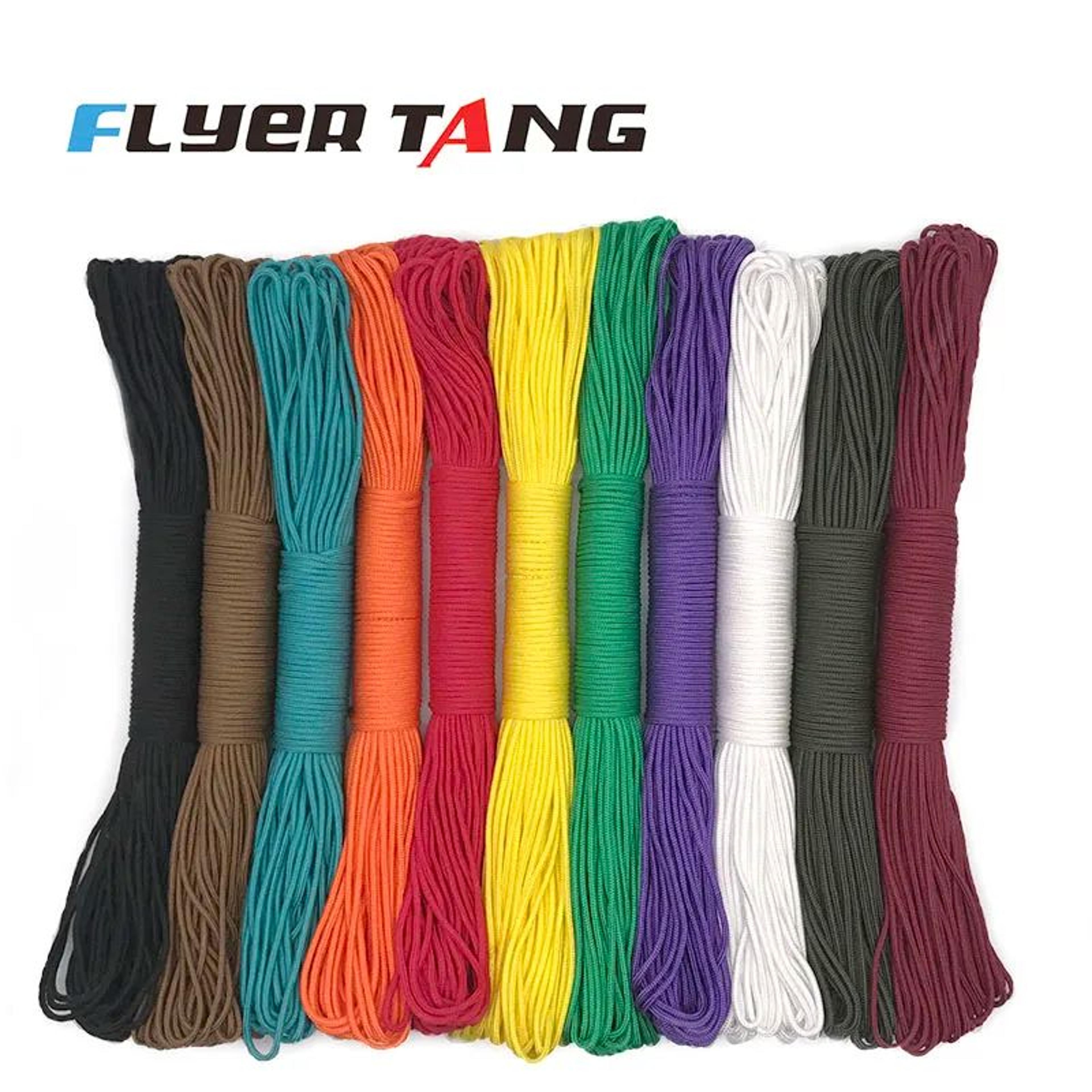 100m 2mm paracord spool, one-core survival cord for camping, lanyards & diy