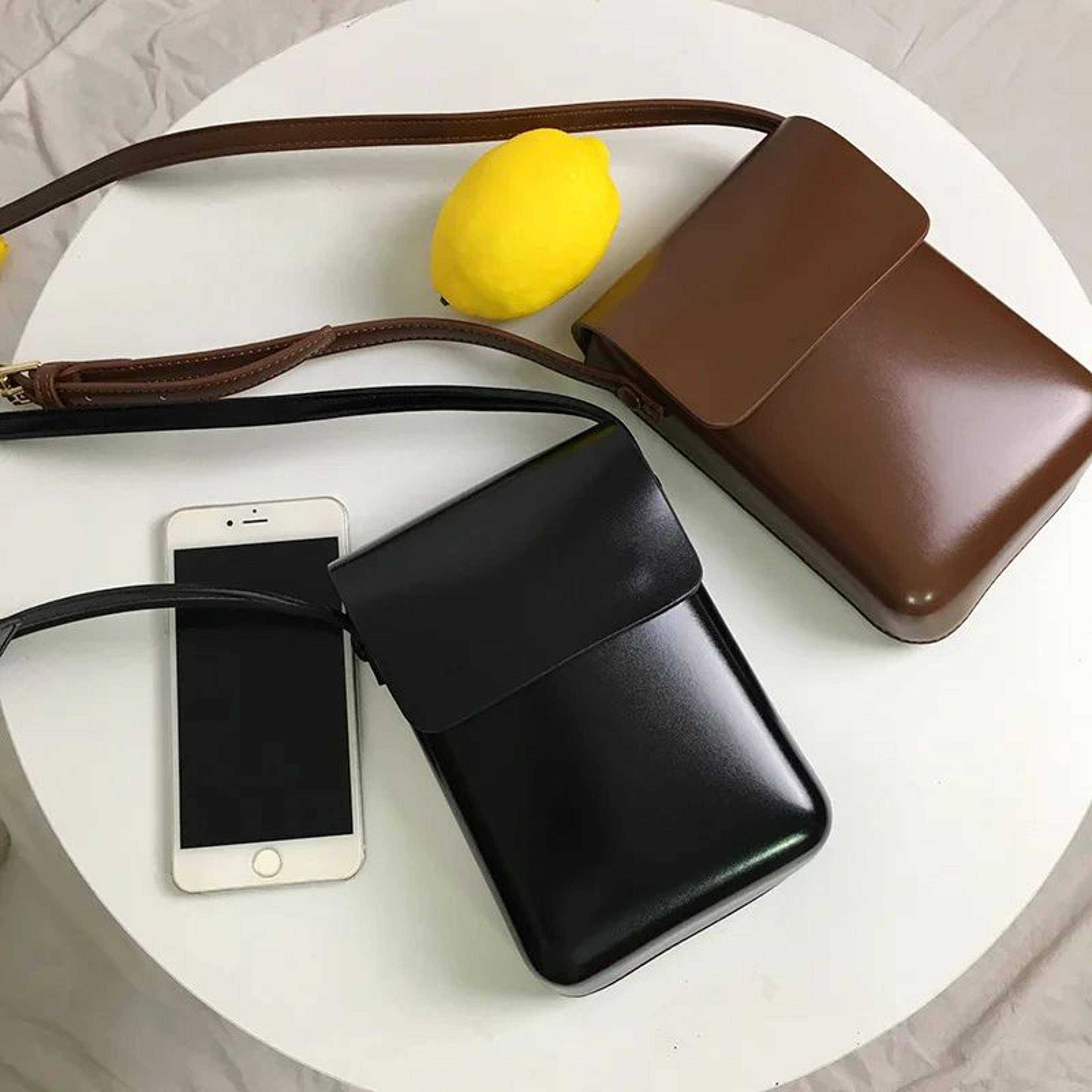 everyday luxe crossbody handbag - pu leather shoulder bag with phone pocket & roomy storage