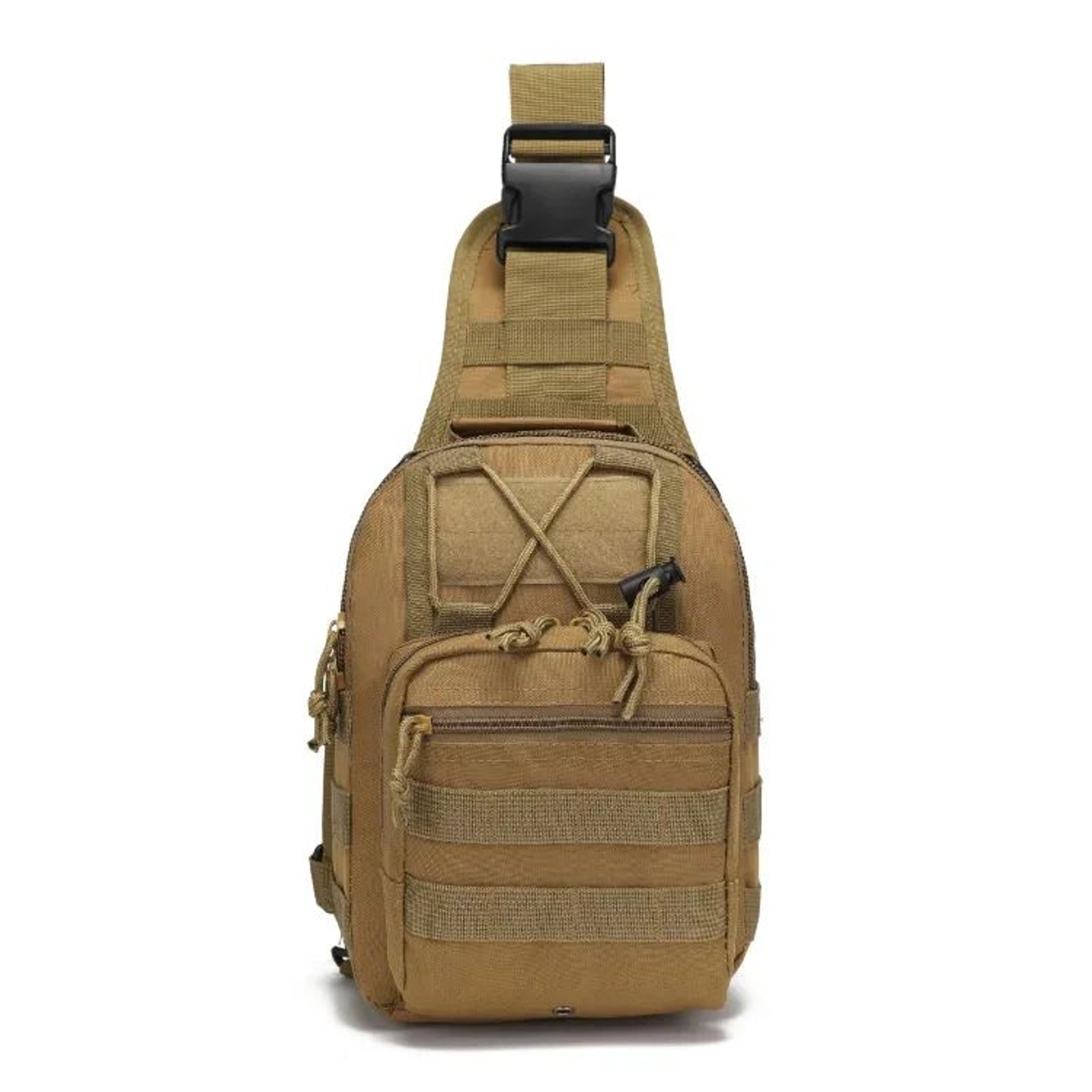outdoor tactical sling chest pack – compact hiking chest pack for cycling & fishing