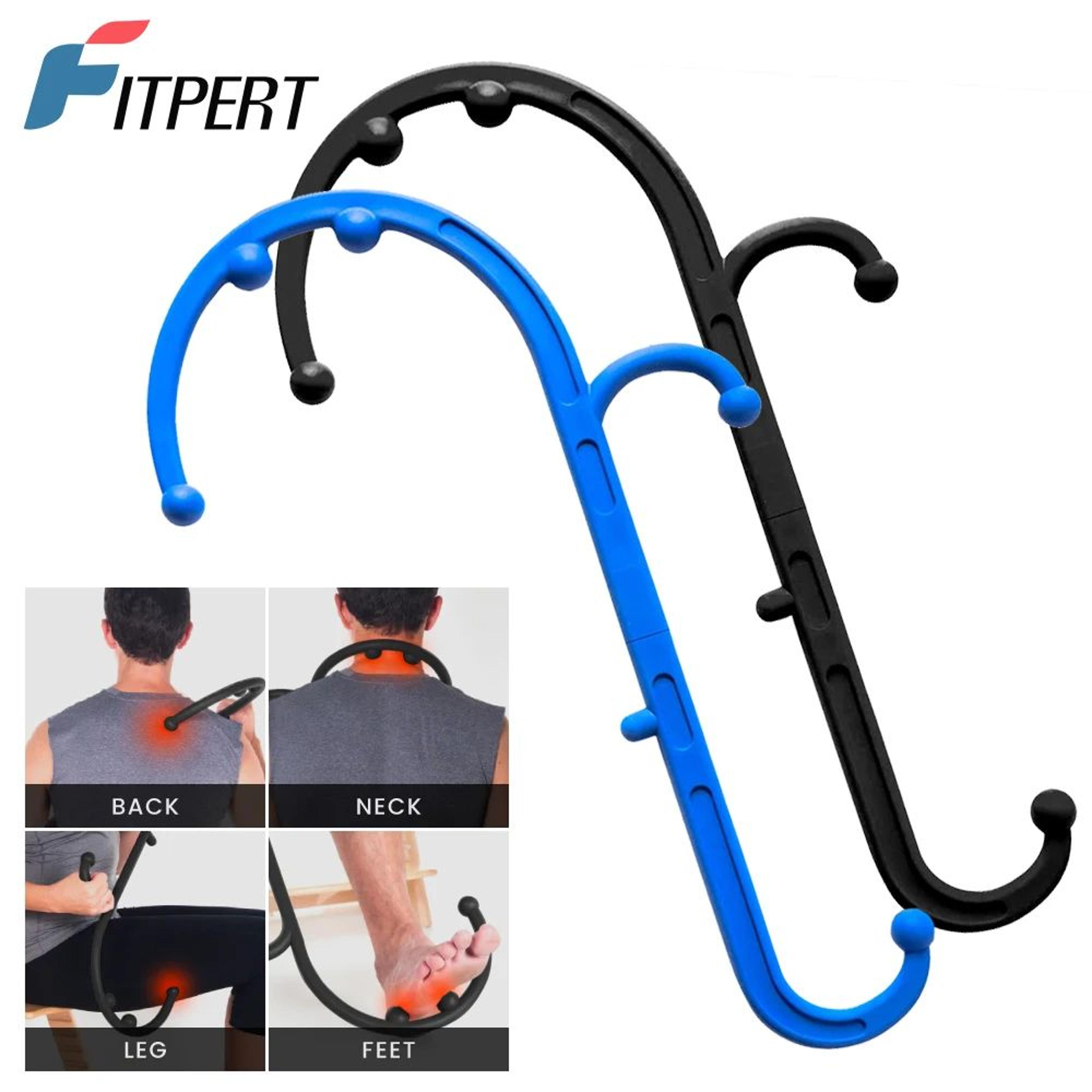 trigger point massage cane for back, neck & foot pain relief