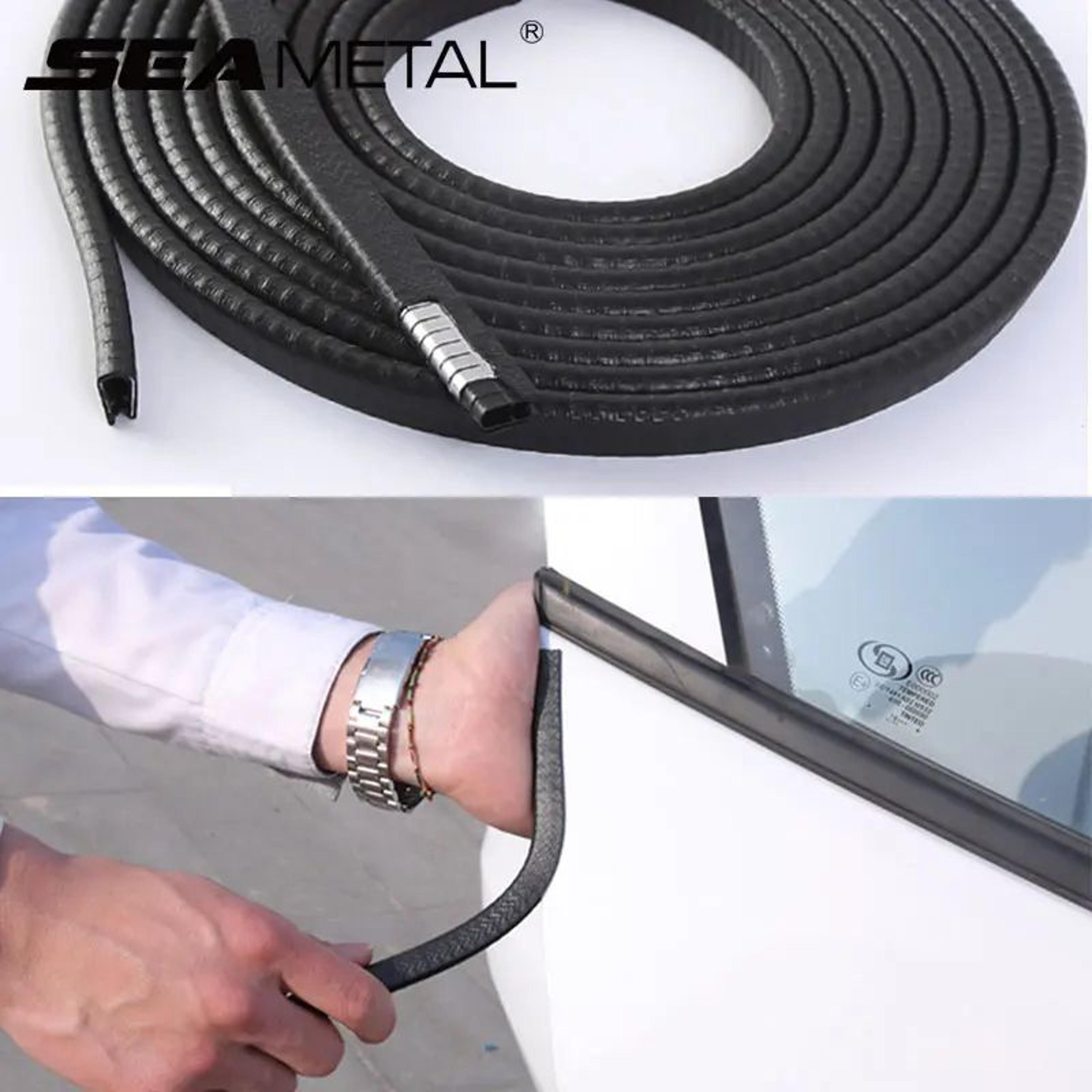 universal car door edge protector strip – 10m anti-scratch car door edge protector & sealing guard trim