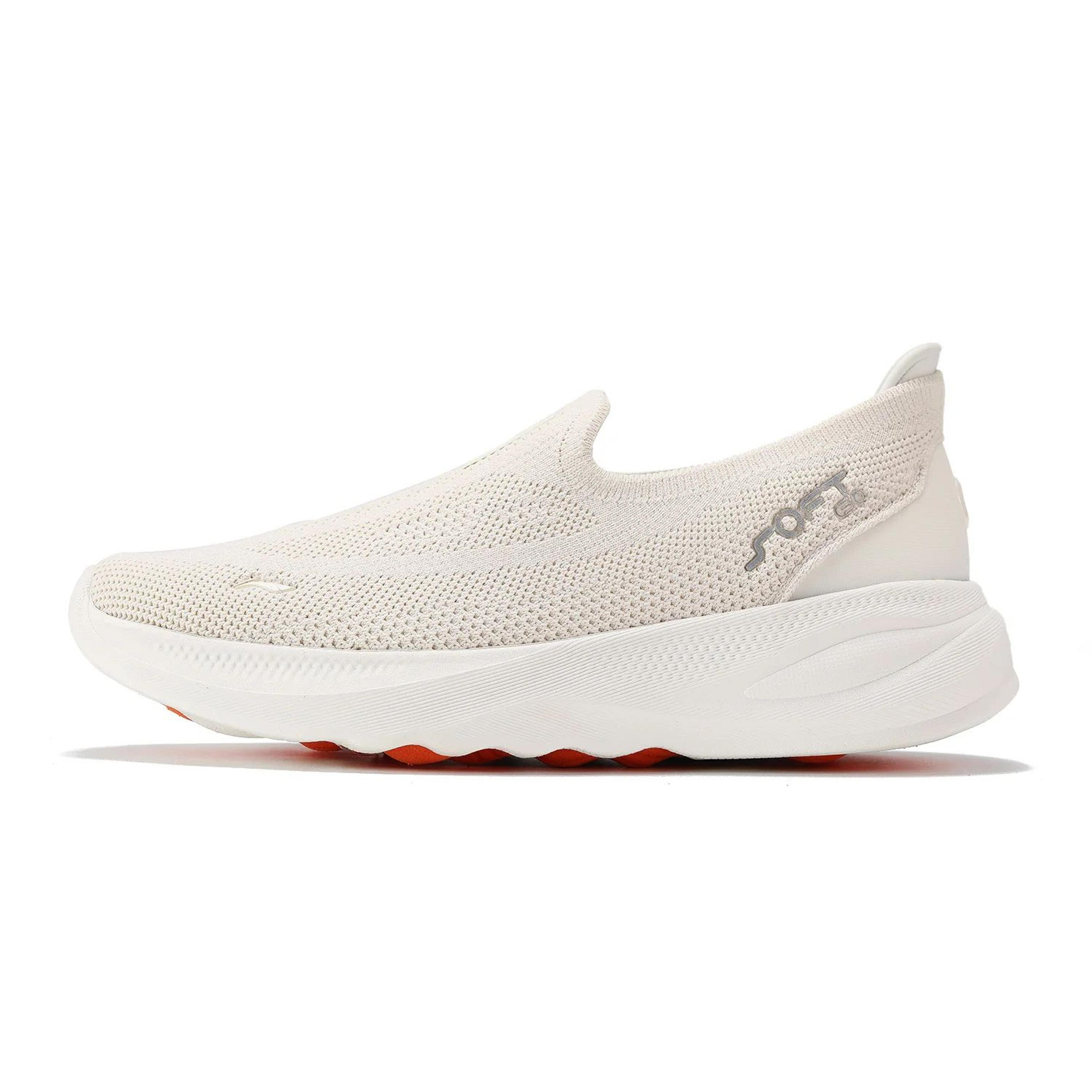 li-ning womens breathable lightweight walking shoes | soft go 2 knit casual slip-on sneakers