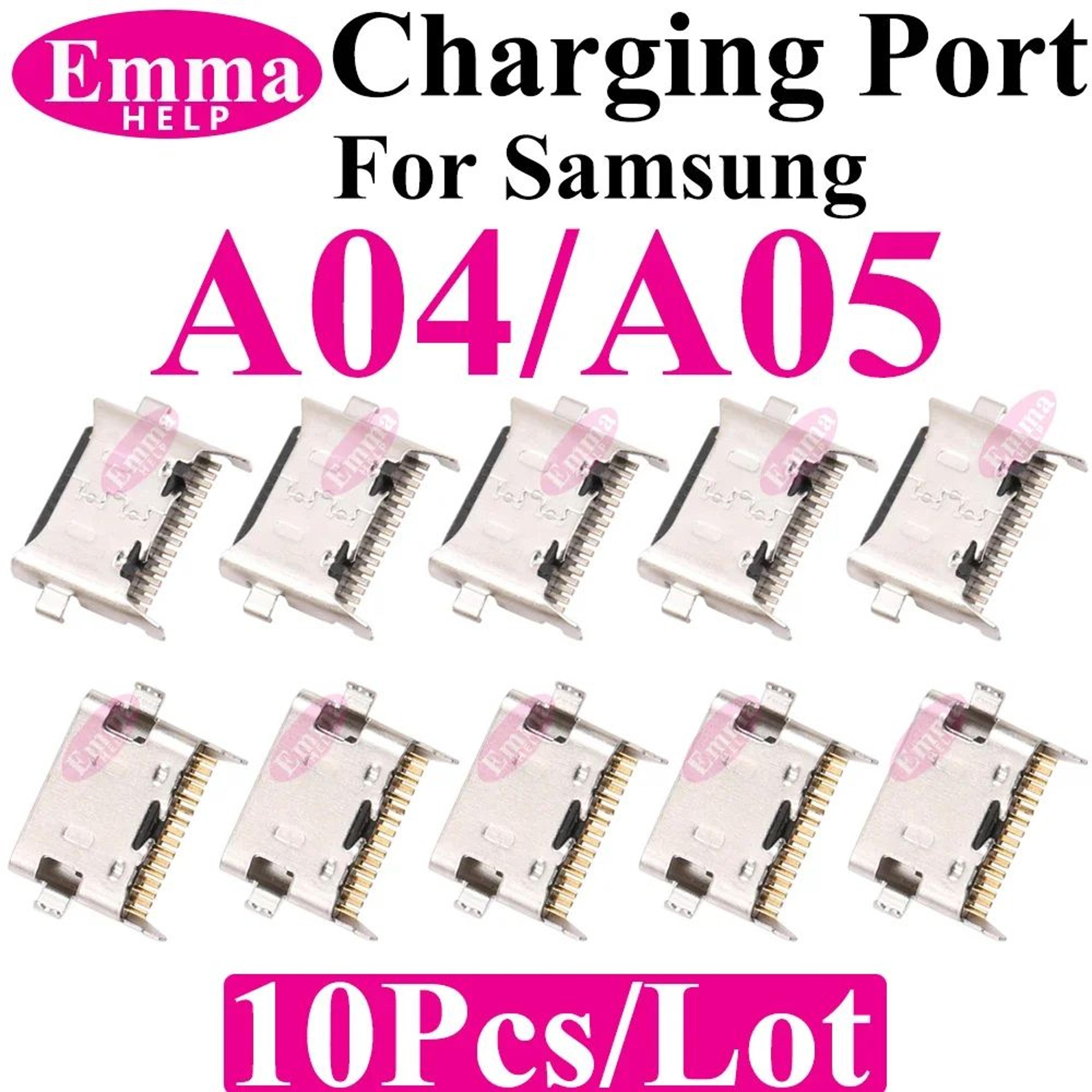 original samsung galaxy a-series charging port connector (pack of 10) – premium usb charger pin replacement