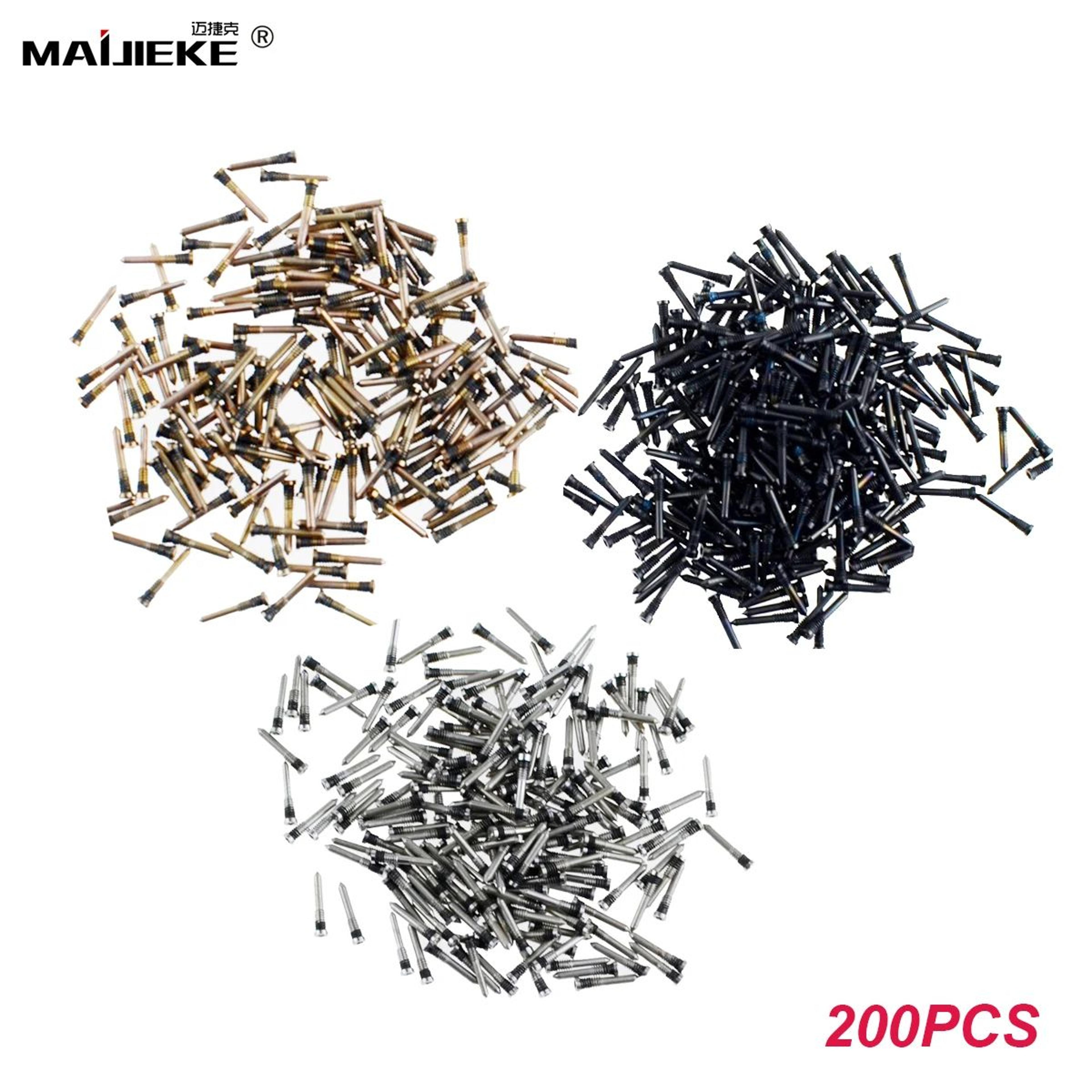 premium 200-piece bottom pentalobe screws set for iphone repair – dock connector screws replacement for 11/12/13/14/15