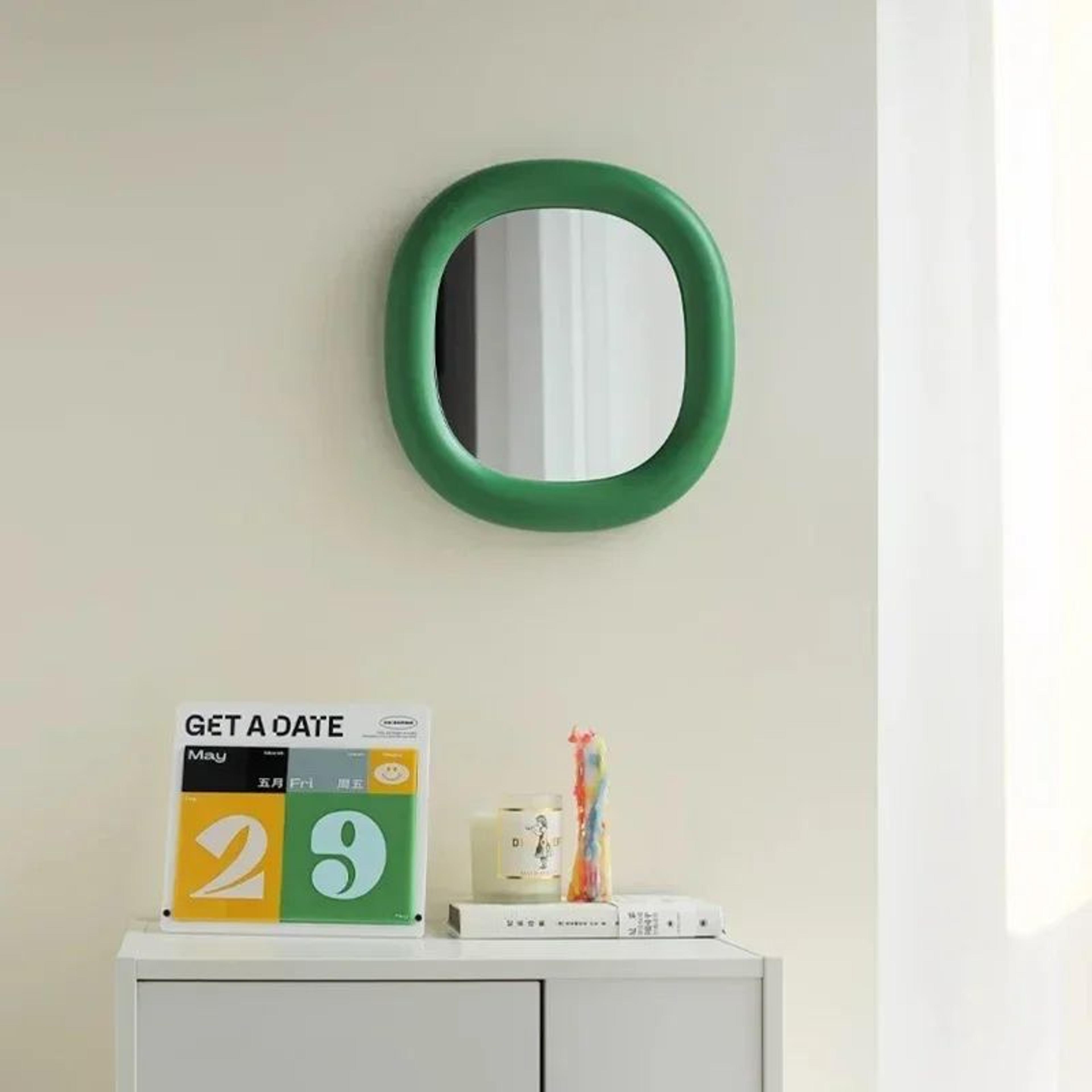 nordic irregular wall mirror – luxury decorative vanity & bathroom accent
