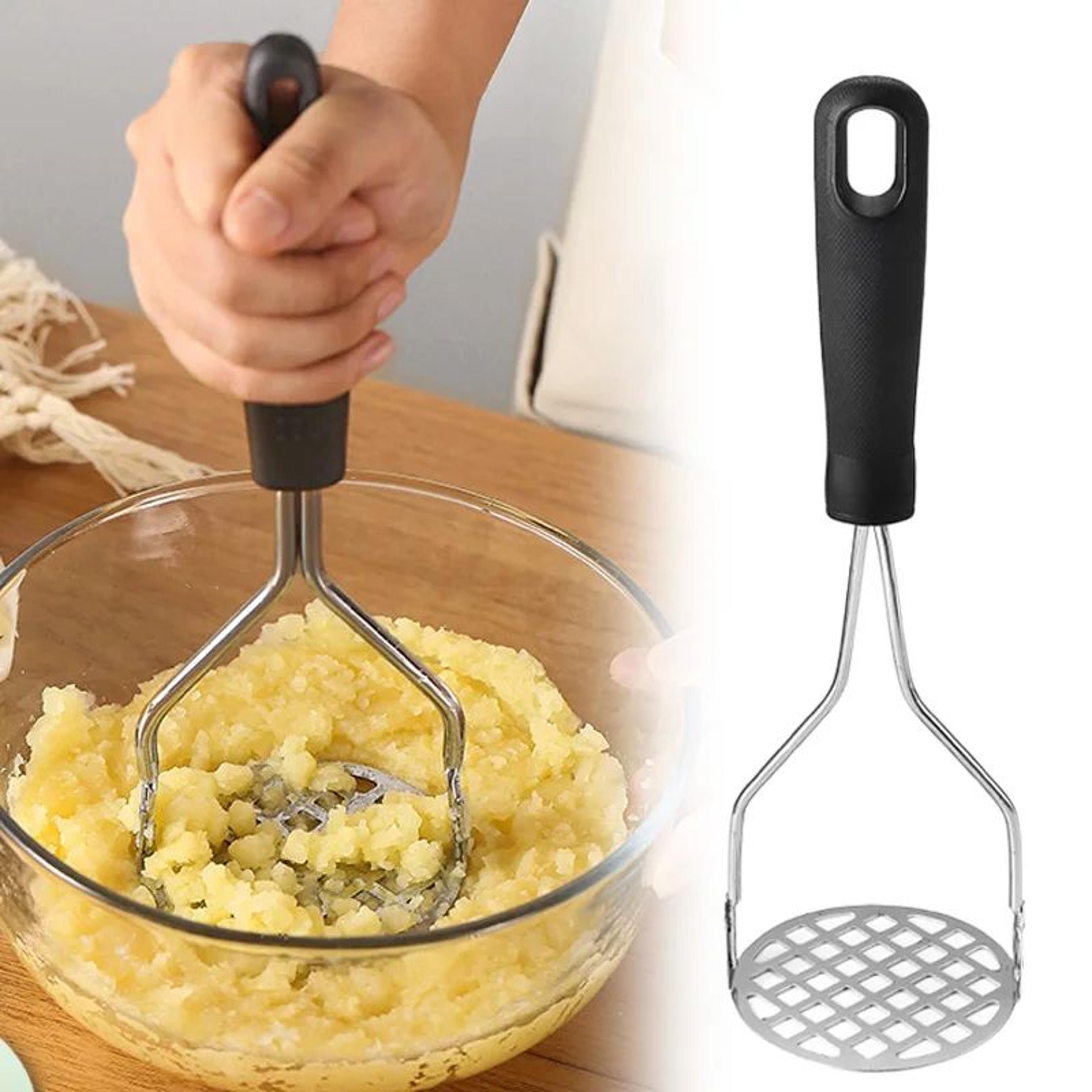 stainless steel potato ricer & fruit press masher