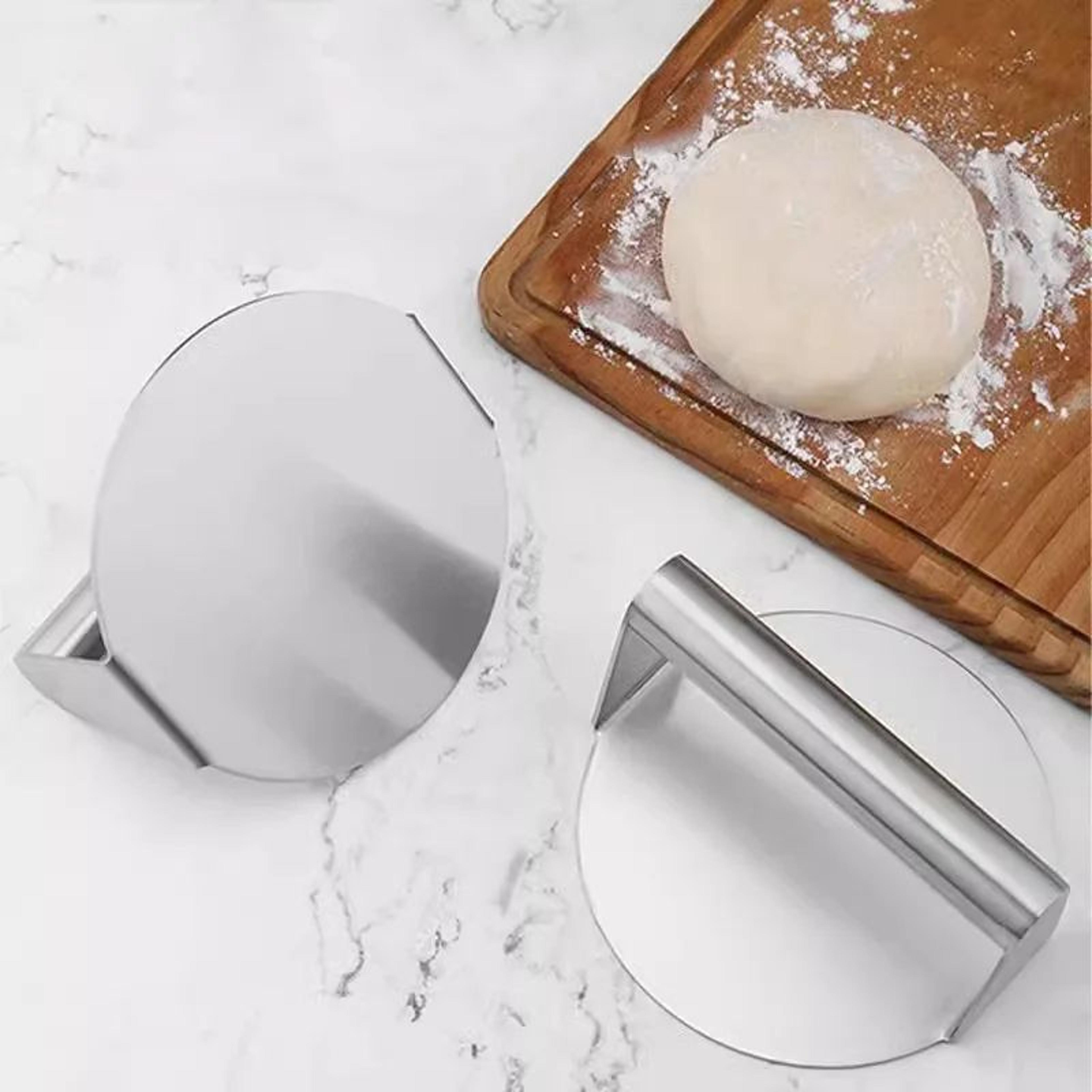 stainless steel patty & meat pie press – professional kitchen meat press tool