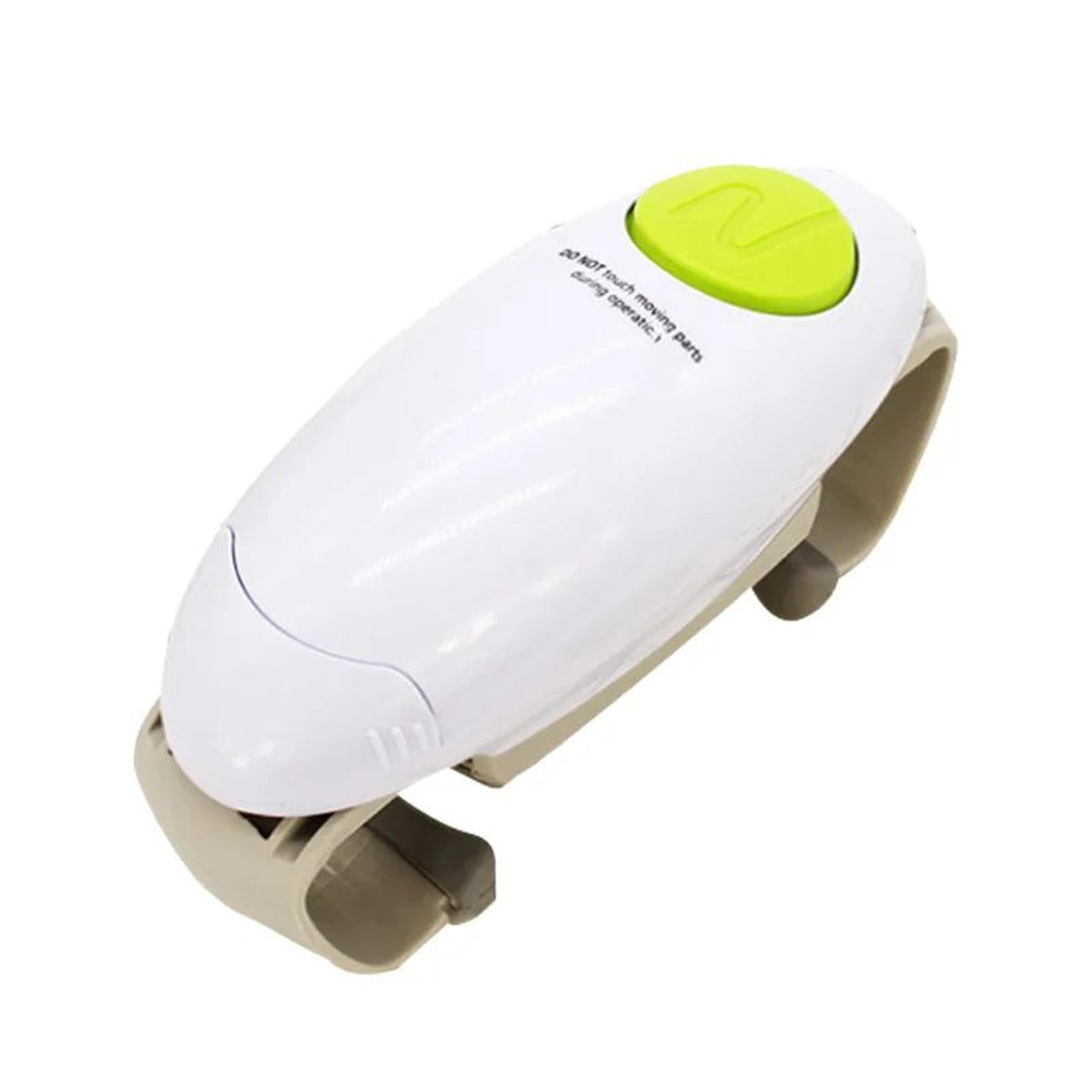 one-touch electric can opener & jar opener for smooth, safe kitchen prep