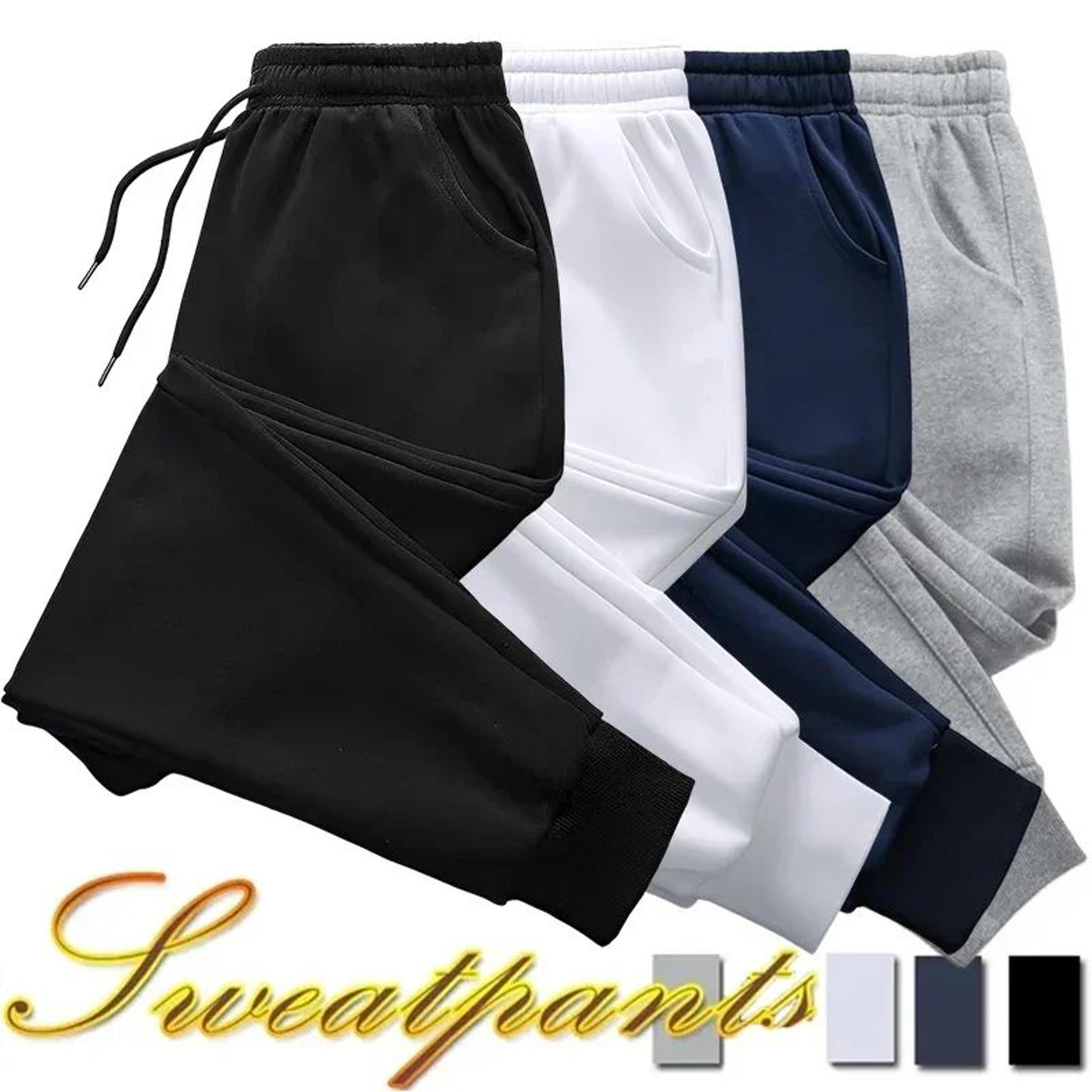 comfortflex unisex casual jogger sweatpants – loose fit drawstring sweatpants for everyday fitness & lounge wear