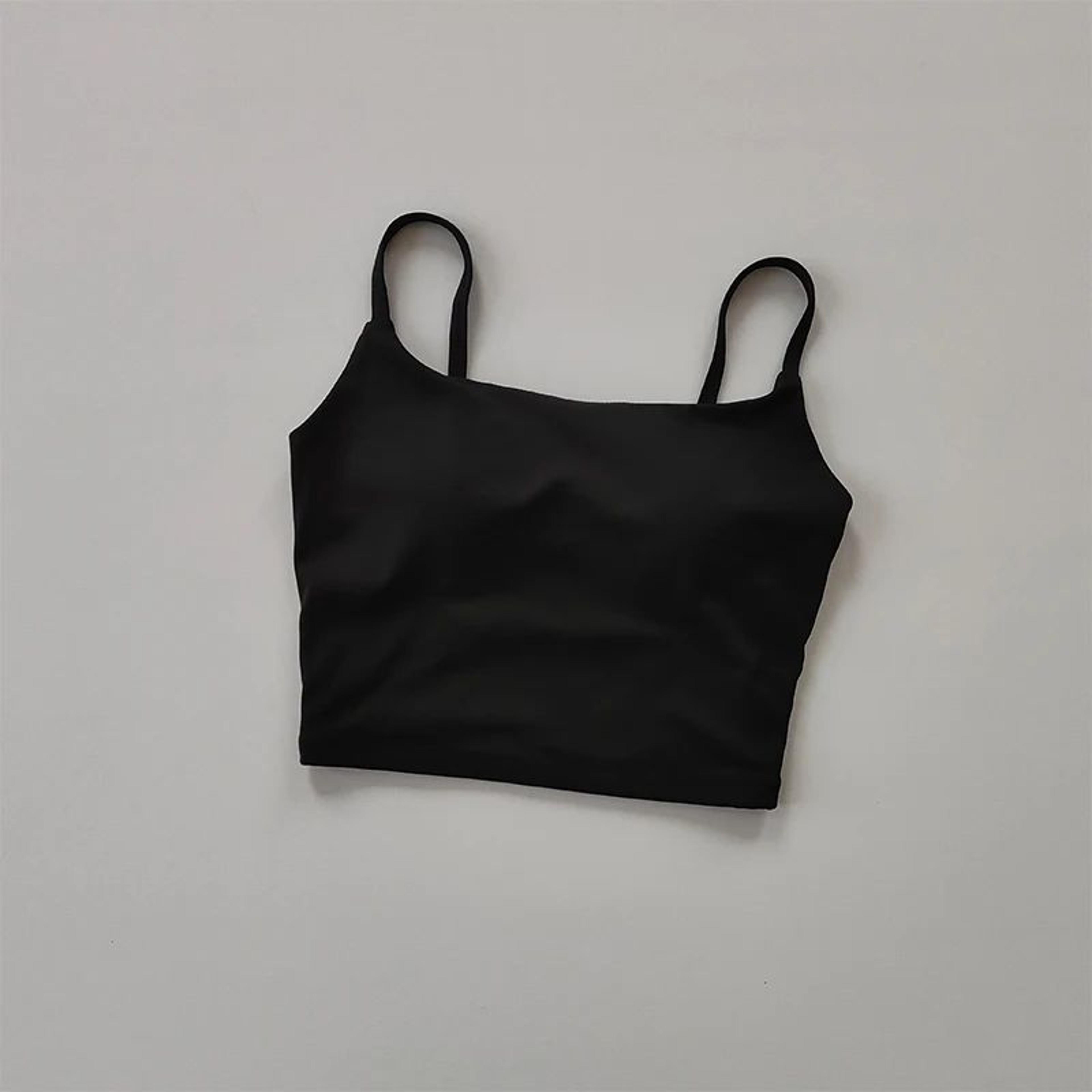 seamless push-up strapless sports bra – beauty back yoga & gym camisole