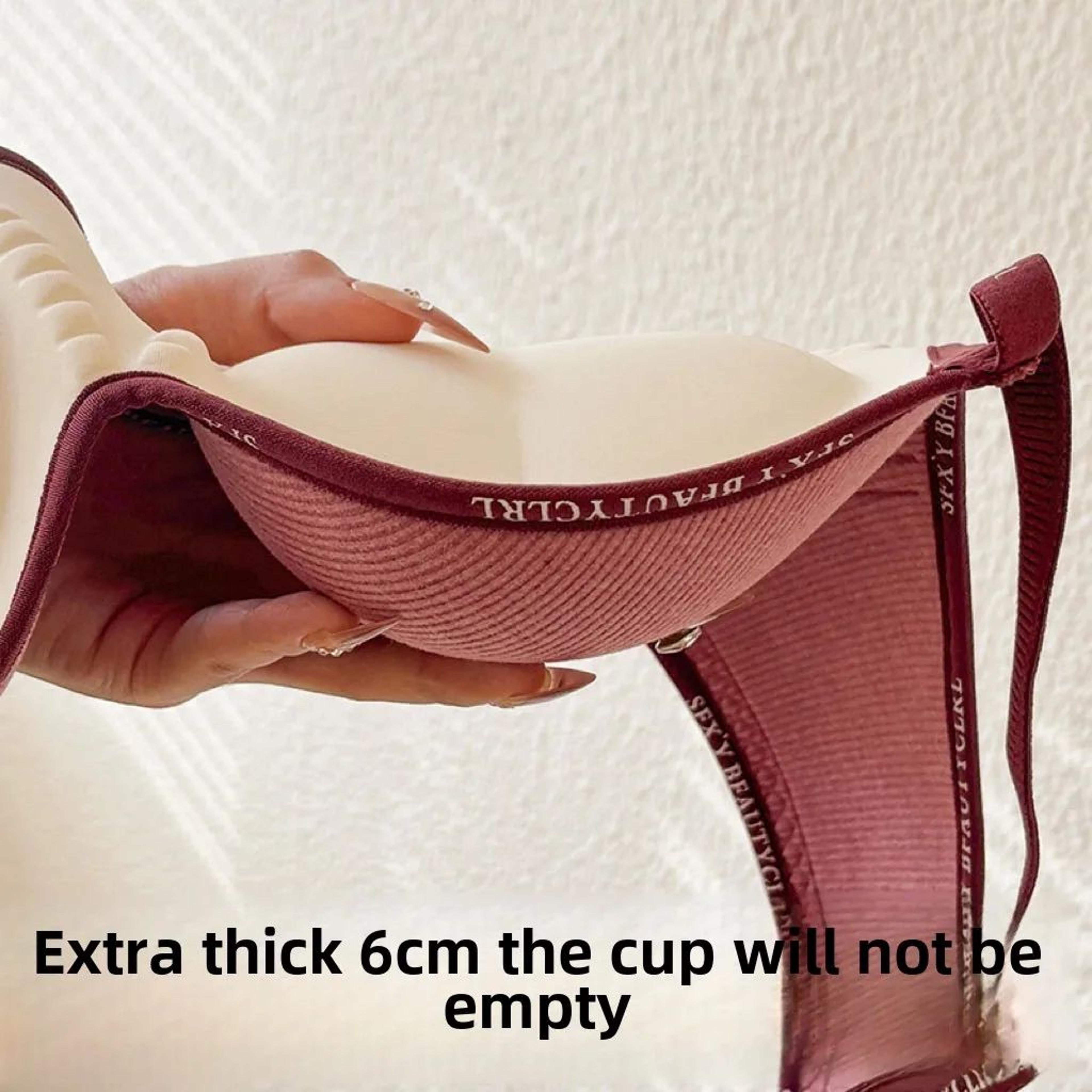 lift & love 6cm wireless push-up bra for small bust – seamless invisible support