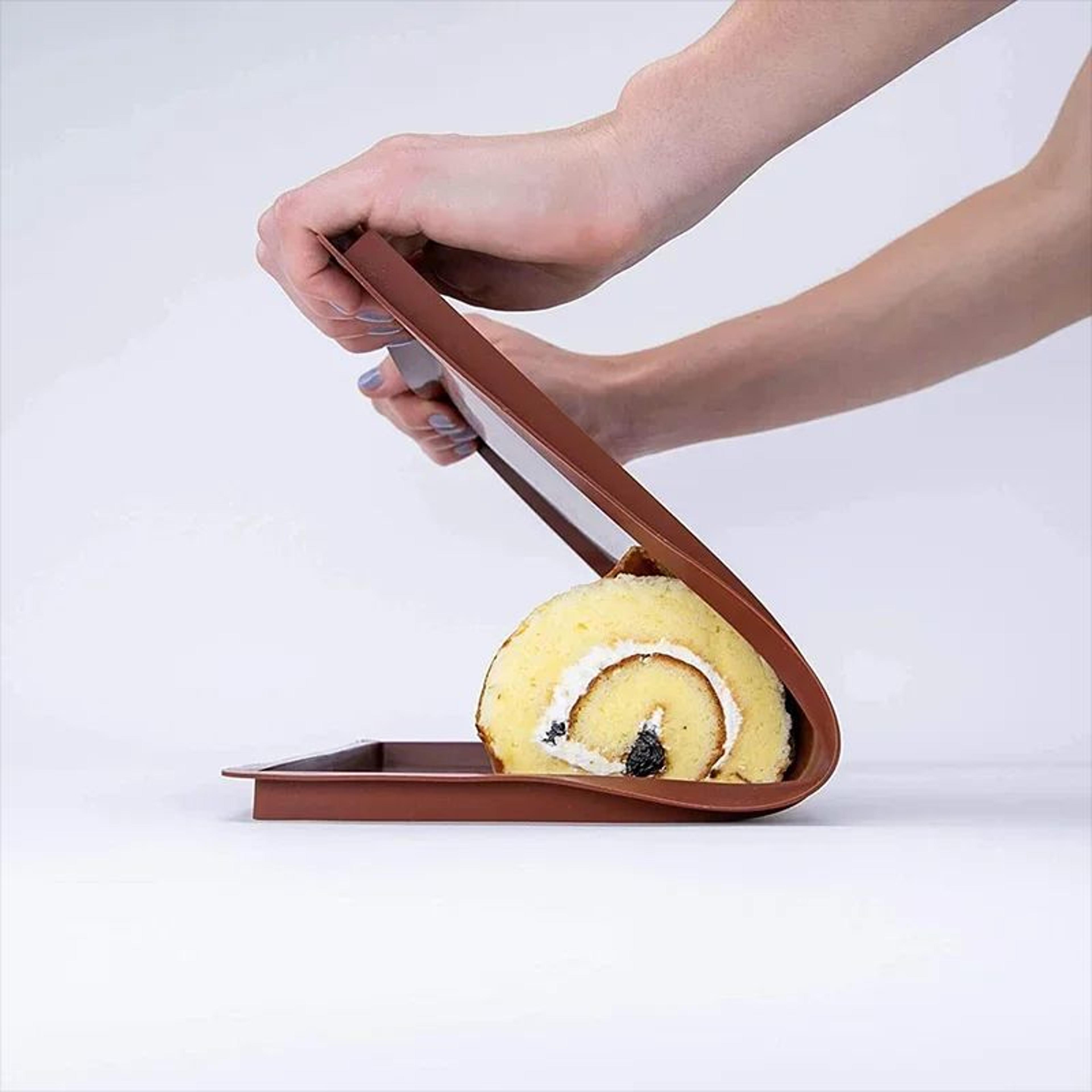 proflex silicone baking mat for swiss roll & macarons – non-stick pastry liner