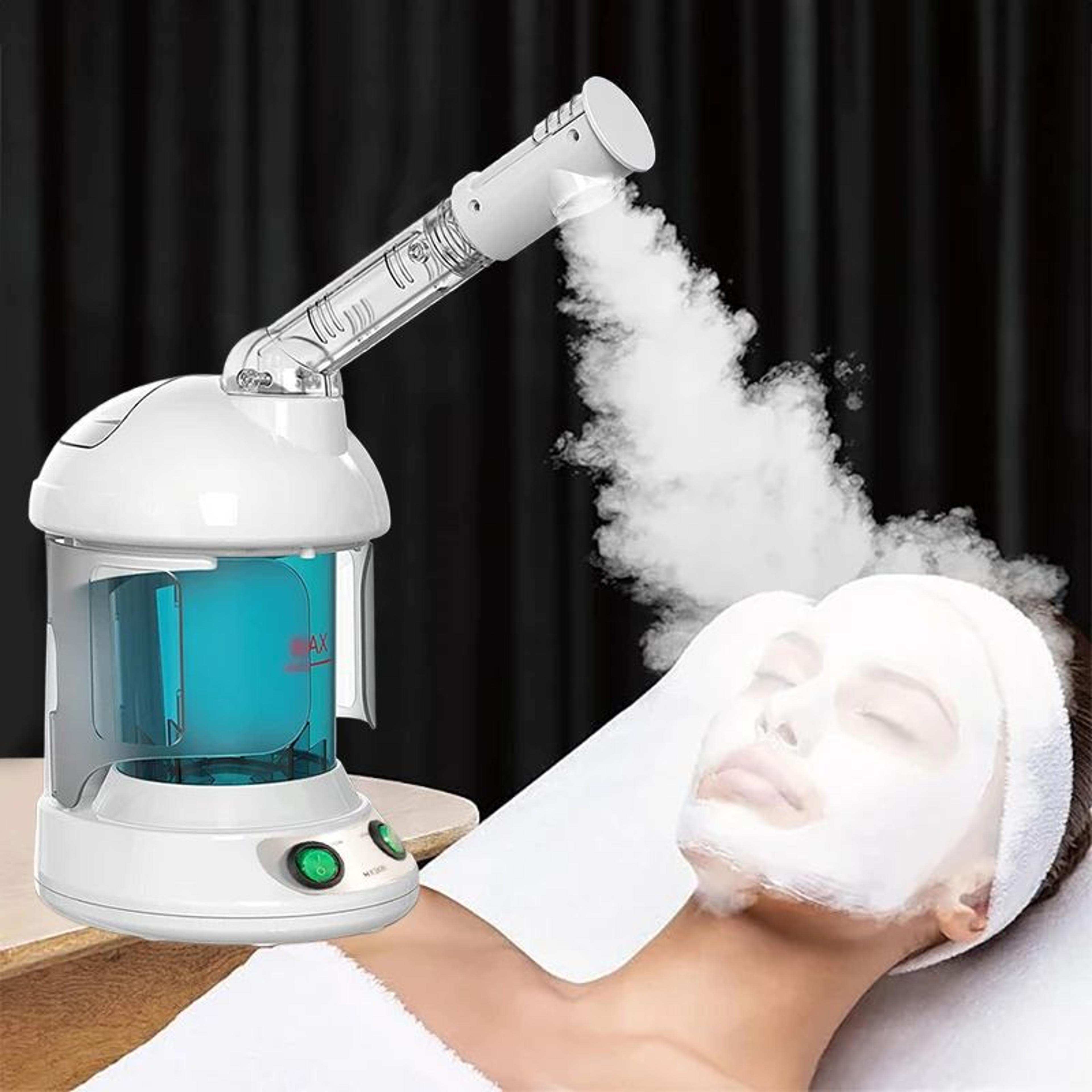 kskin nano ionic facial steamer – portable face mist spray for deep hydration & glow