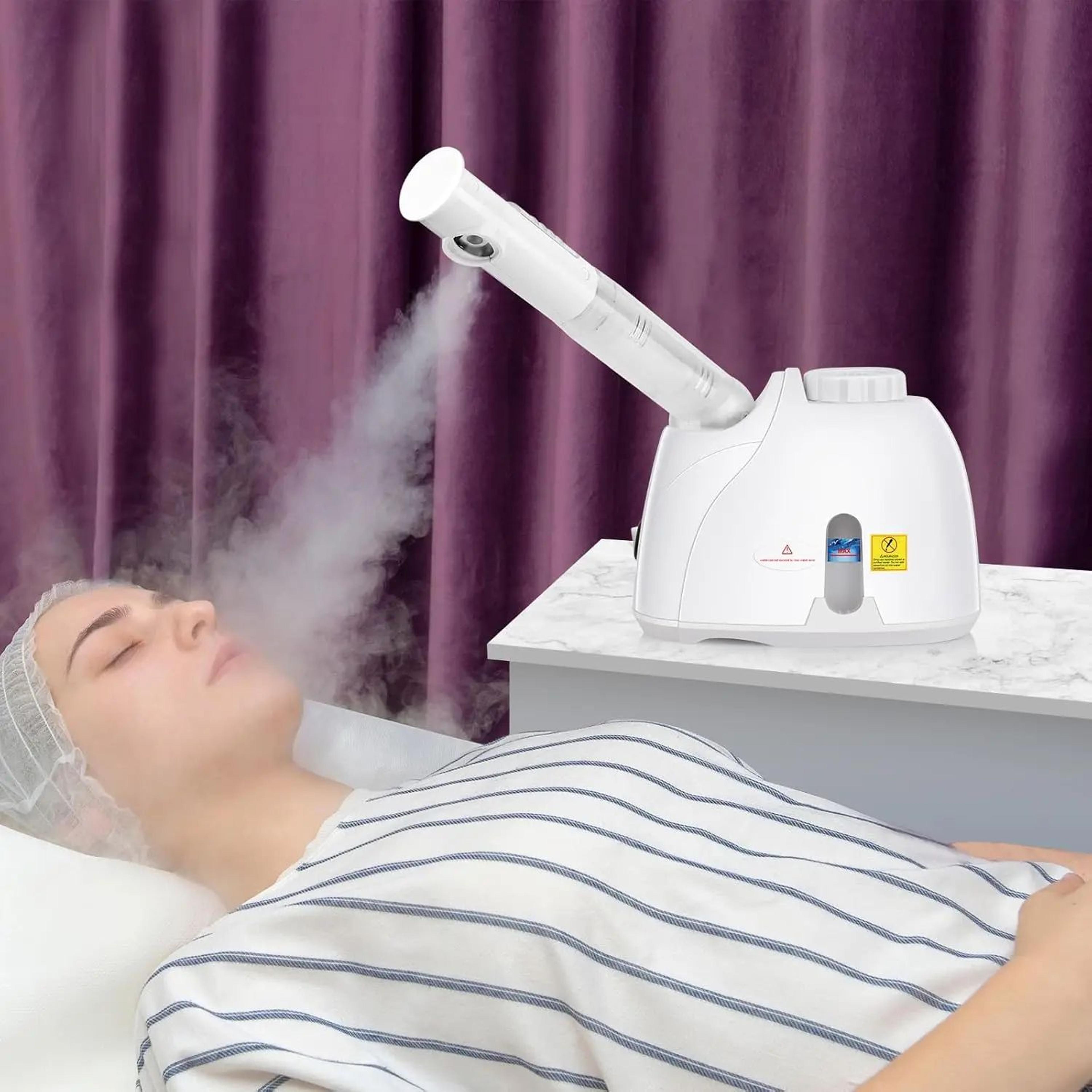 nanoglow facial steamer for deep cleansing & hydration