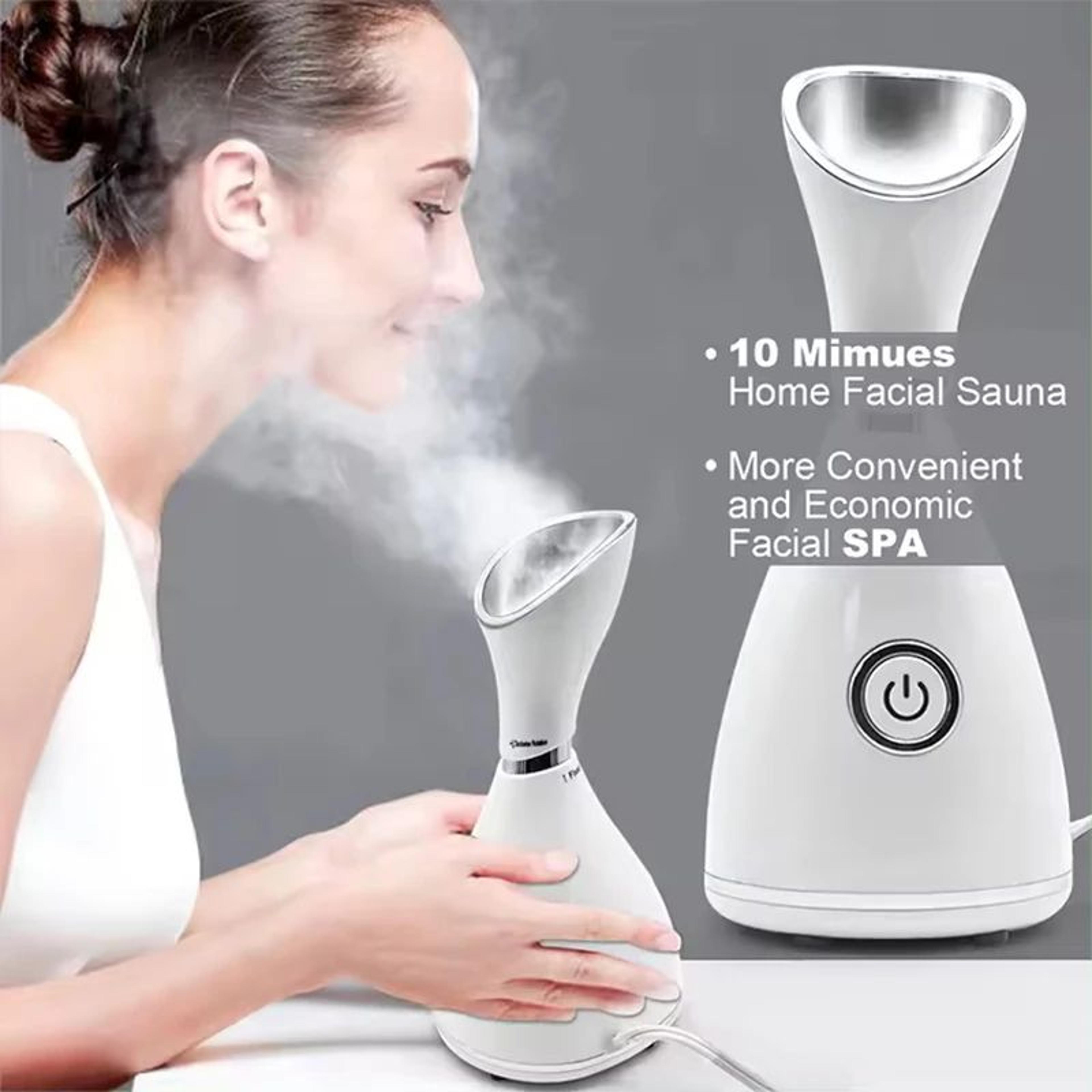 nanoglow pro portable nano ionic facial steamer & face sprayer