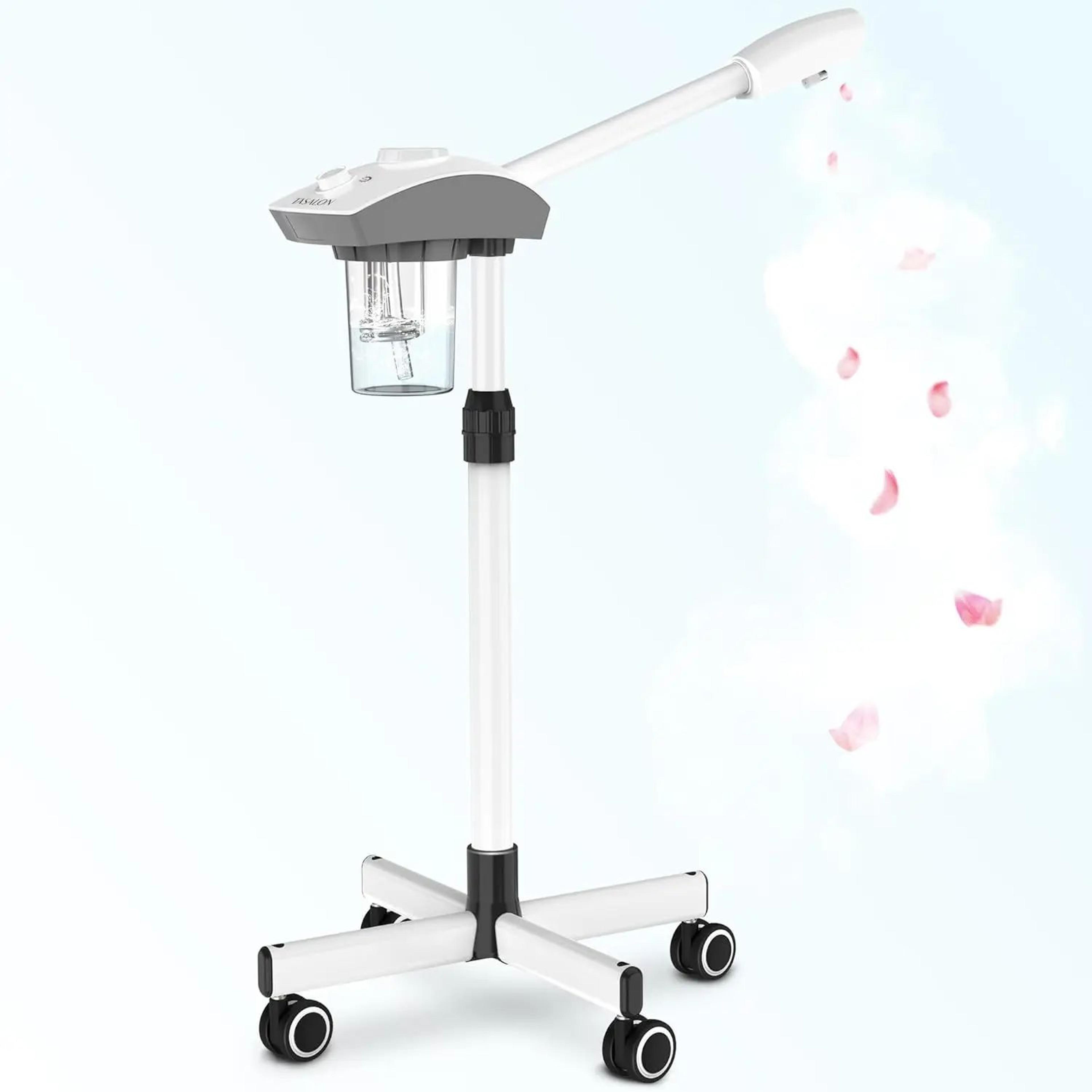 proglow ozone facial steamer – deep cleaning warm mist face steamer for home spa skincare