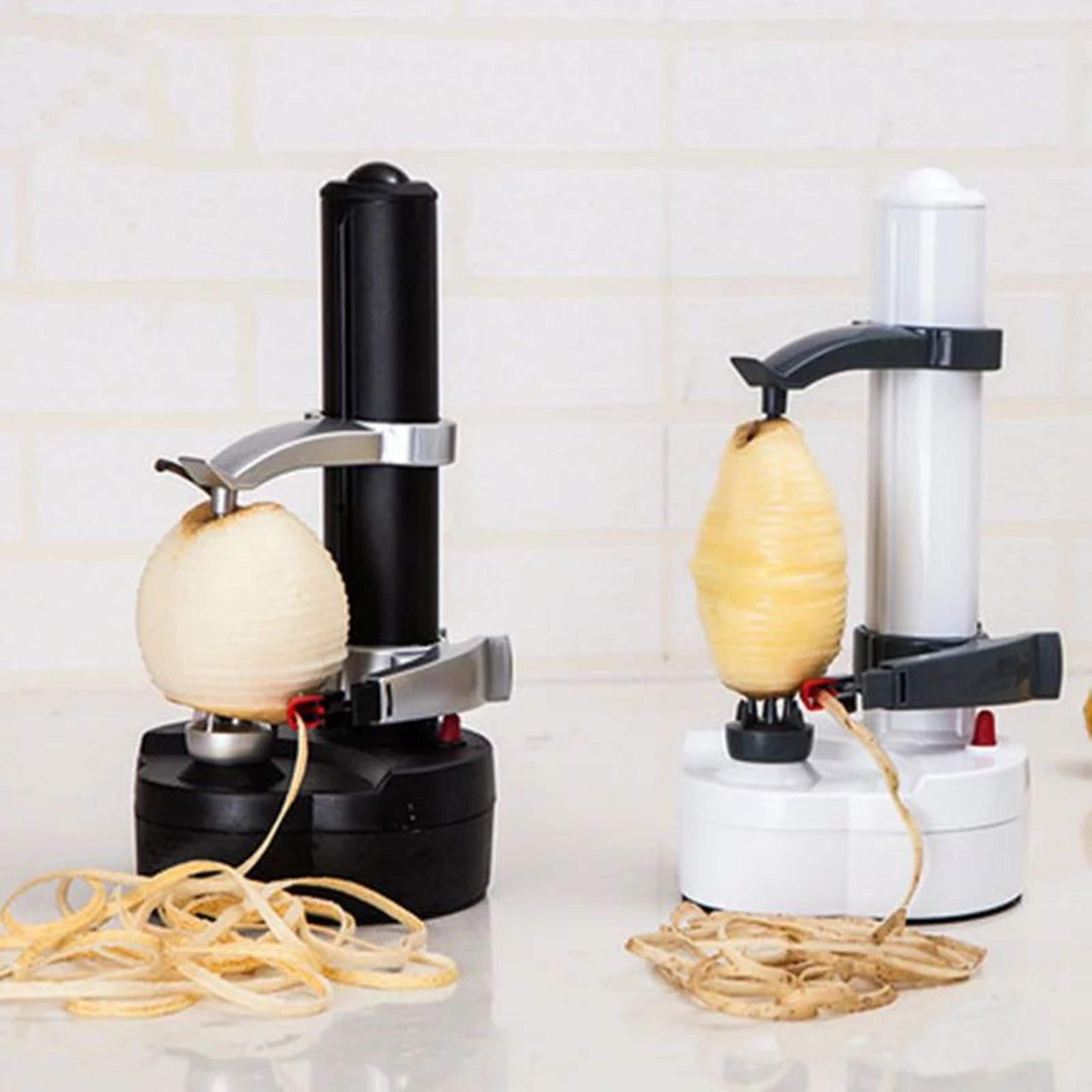 autotwist pro electric apple peeler & slicer – automatic fruit & potato peeling machine
