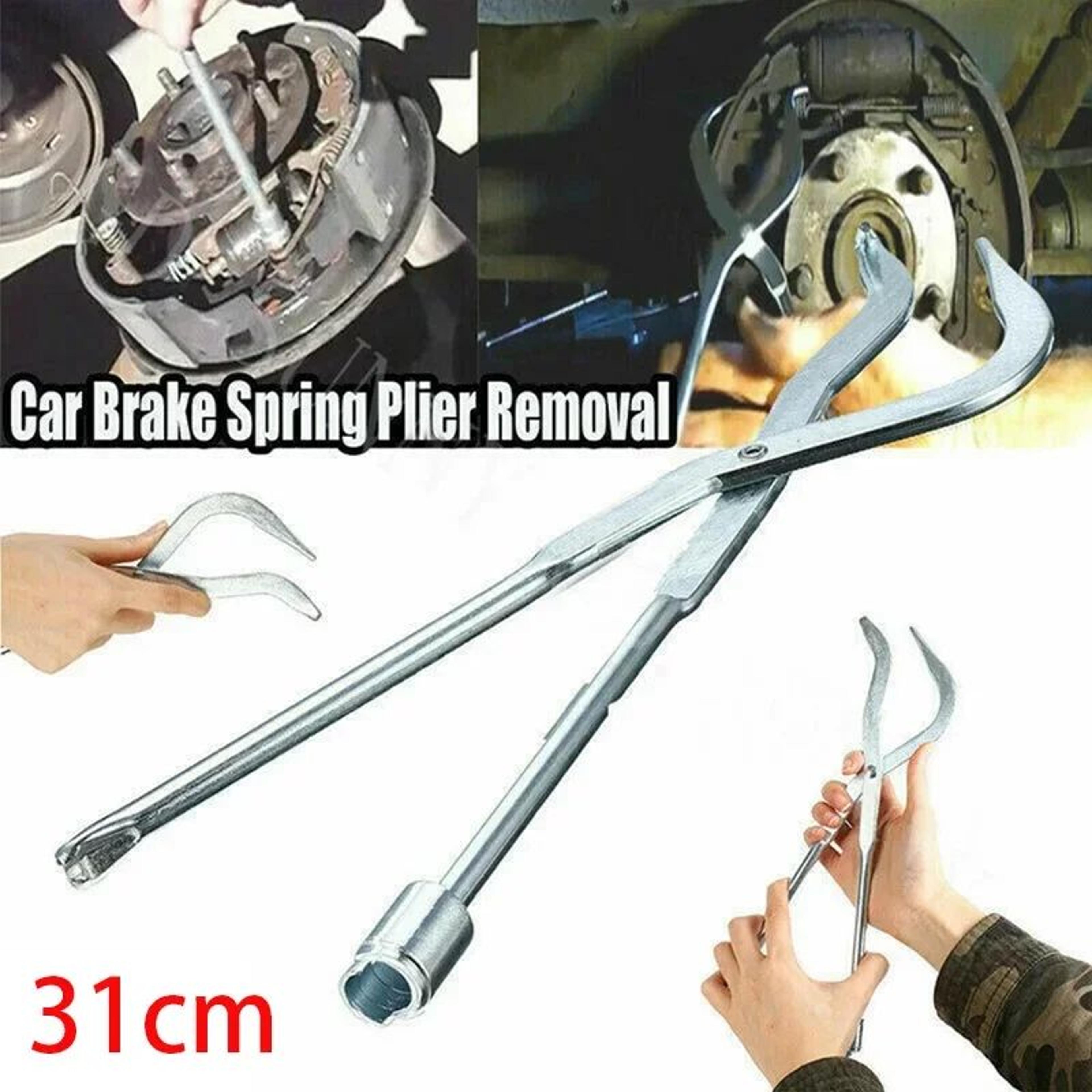 31cm heavy-duty drum brake spring pliers - brake spring remover installer for brake shoe return springs