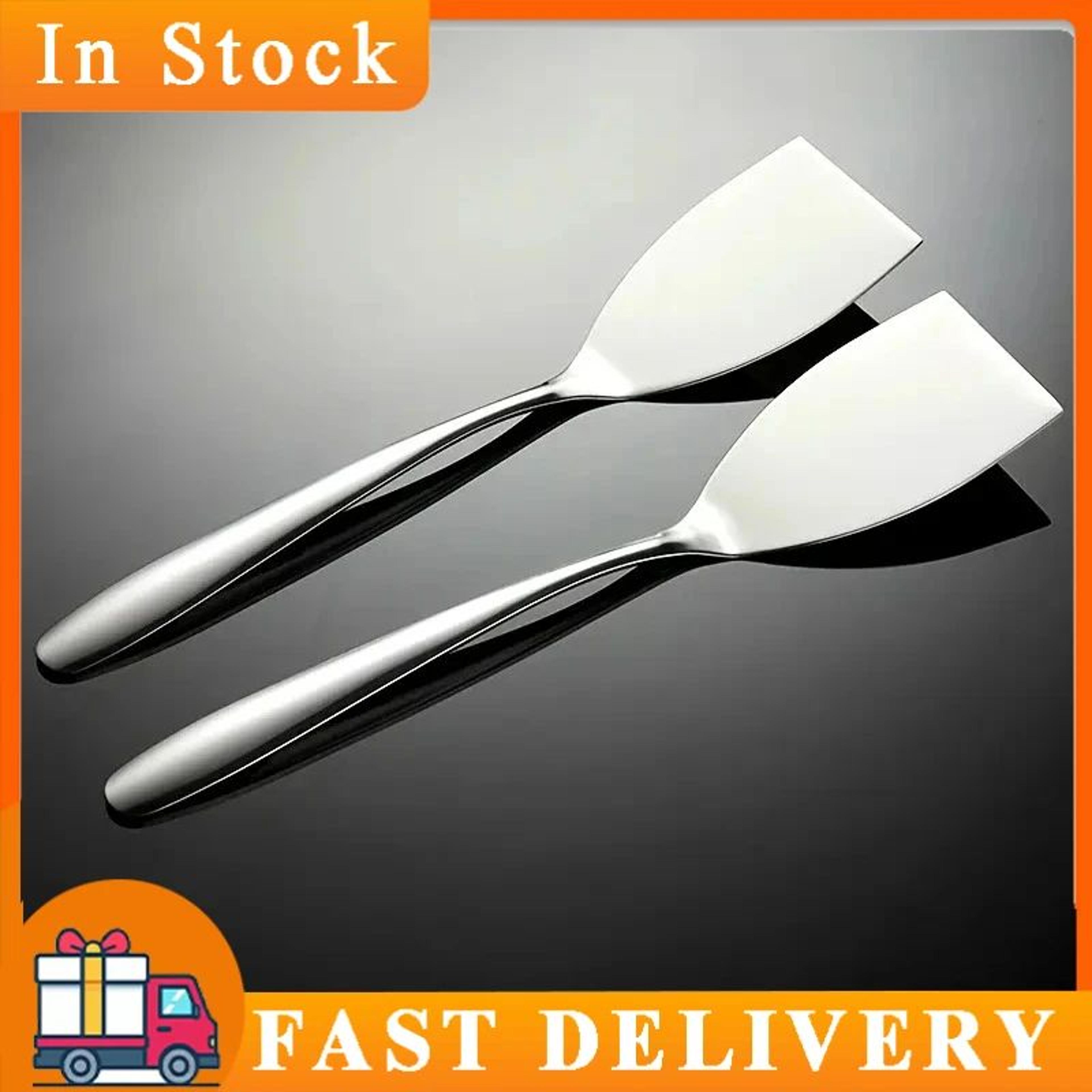 stainless steel multi-purpose spatula – heavy-duty pancake turner & bbq grill spatula