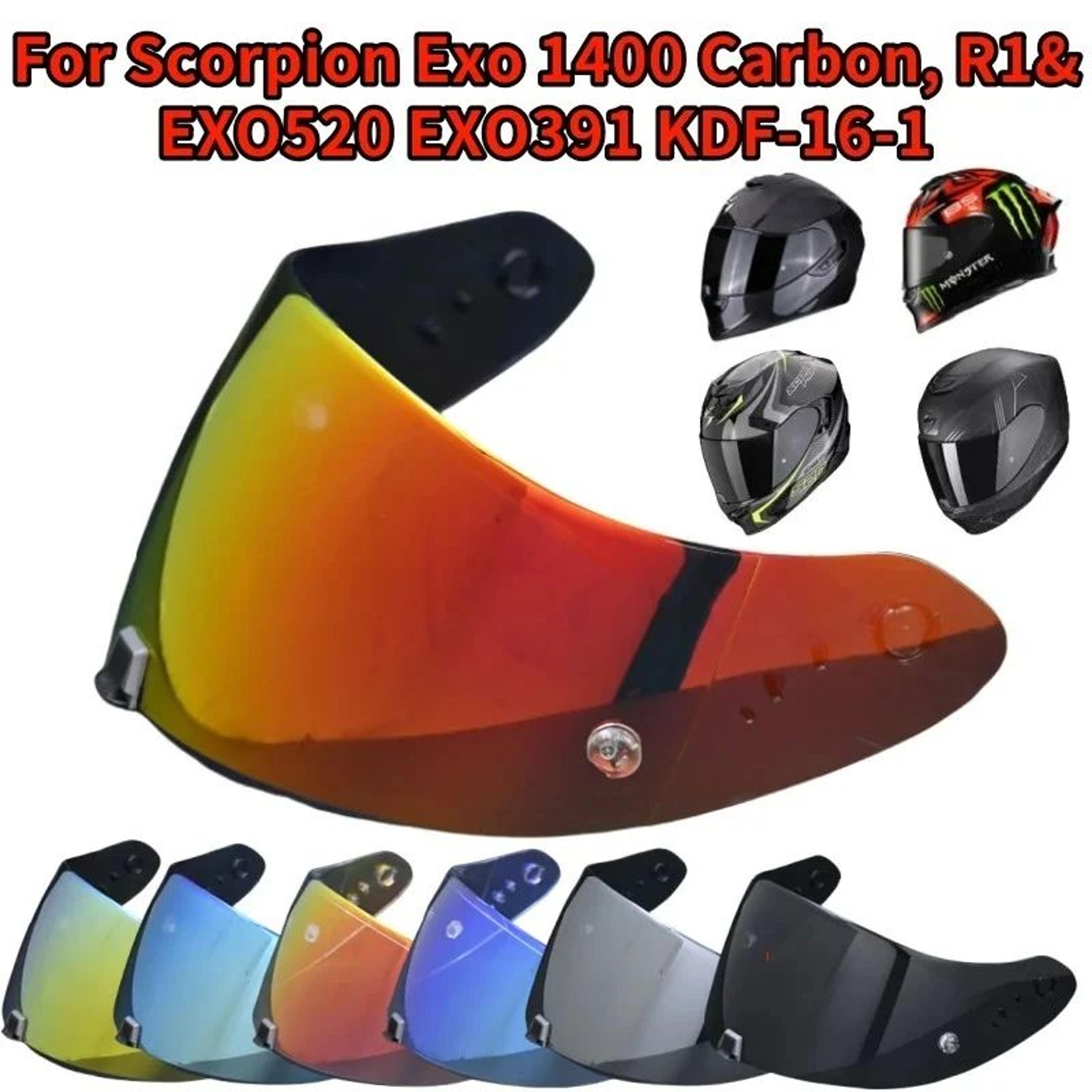 scorpion exo 1400 & r1 air premium replacement motorcycle helmet visor